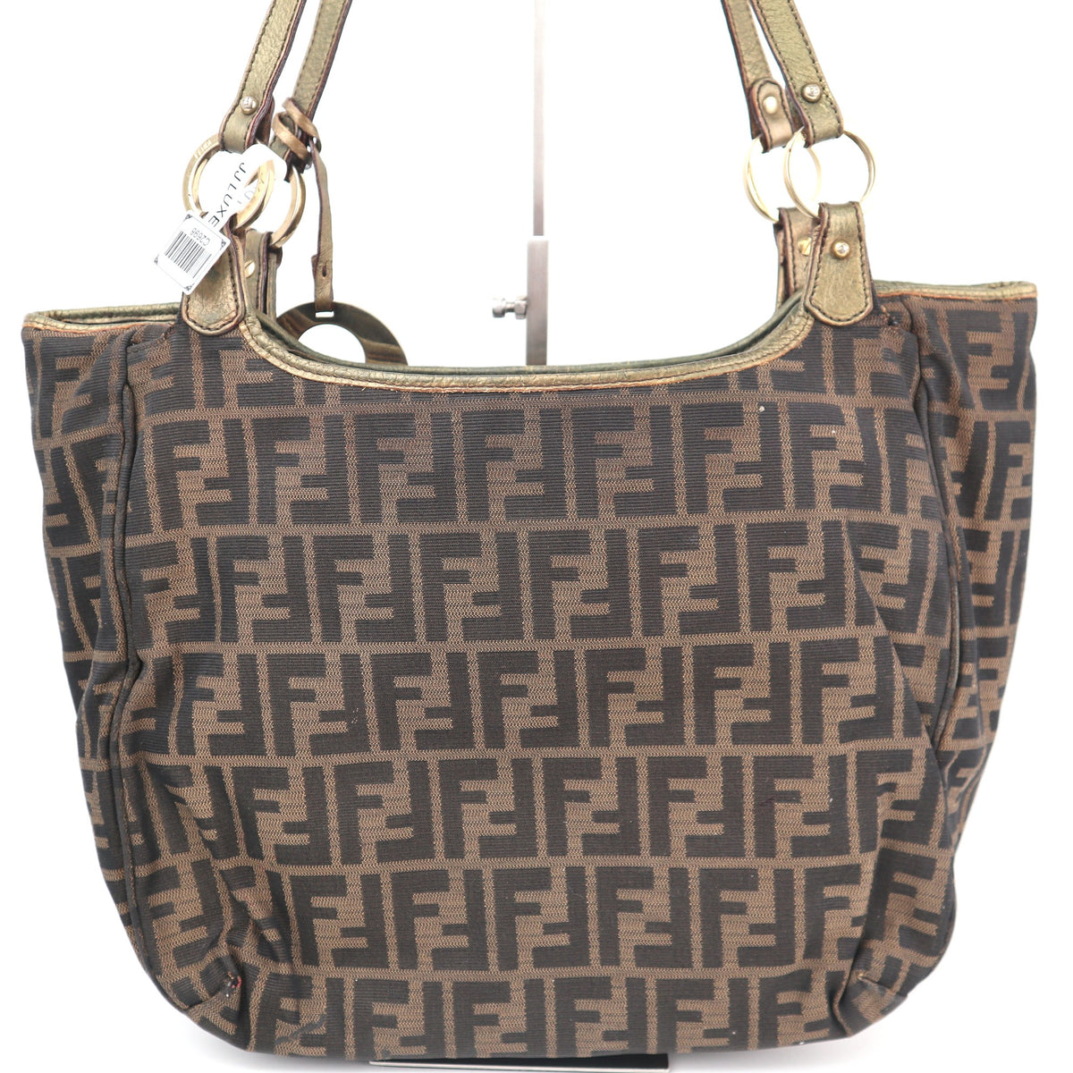 C2698 Fendi Tote Bag Zucca Chef | Pre-Owned Very Good Brown Canvas Zucca