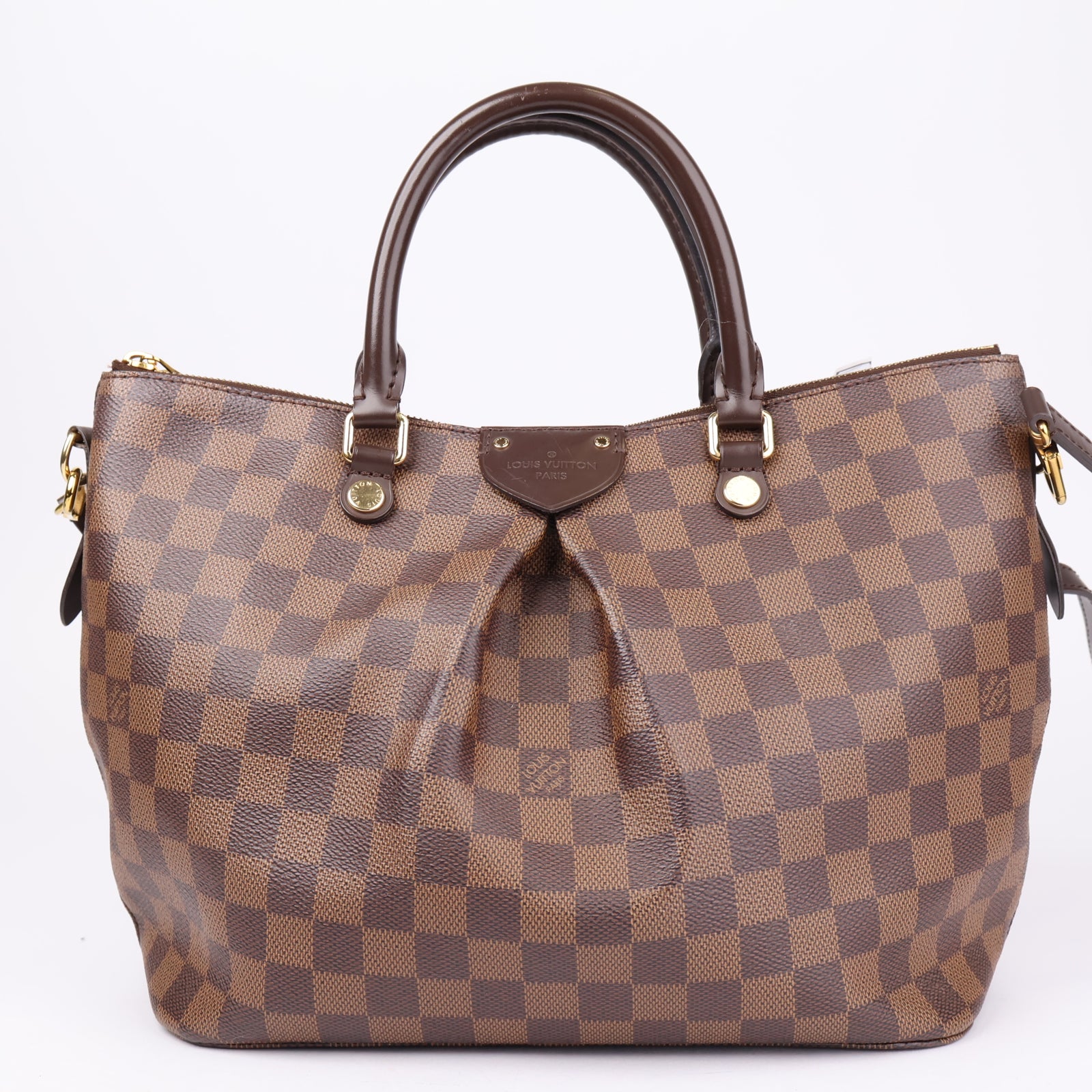 J1133 Louis Vuitton Damier Canvas Sienna MM Bag- Pre Owned