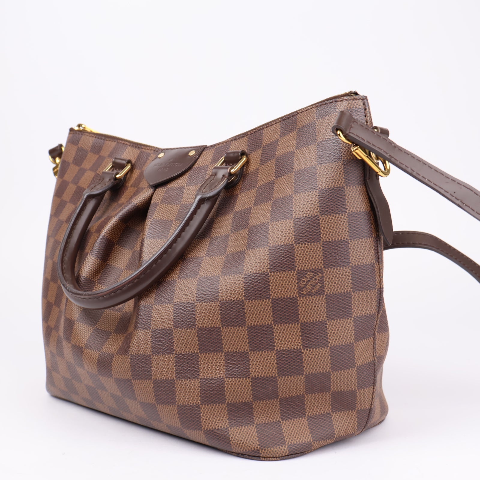 J1133 Louis Vuitton Damier Canvas Sienna MM Bag- Pre Owned