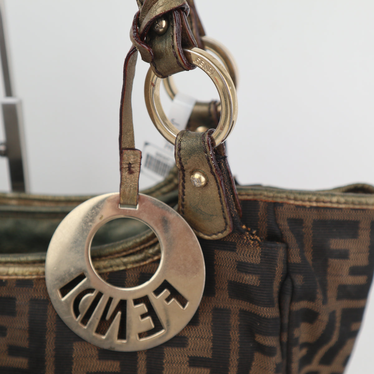 C2698 Fendi Tote Bag Zucca Chef | Pre-Owned Very Good Brown Canvas Zucca