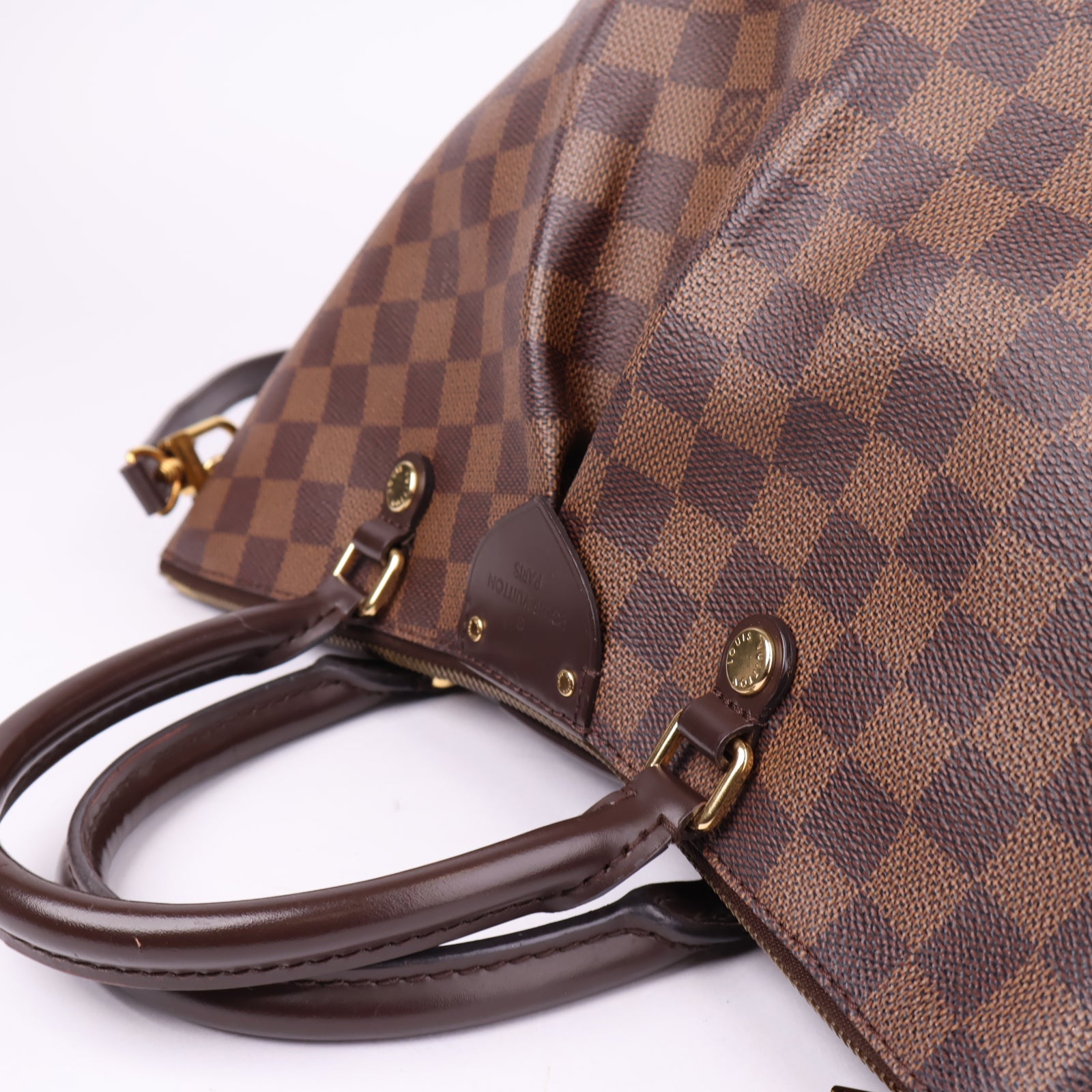 J1133 Louis Vuitton Damier Canvas Sienna MM Bag- Pre Owned
