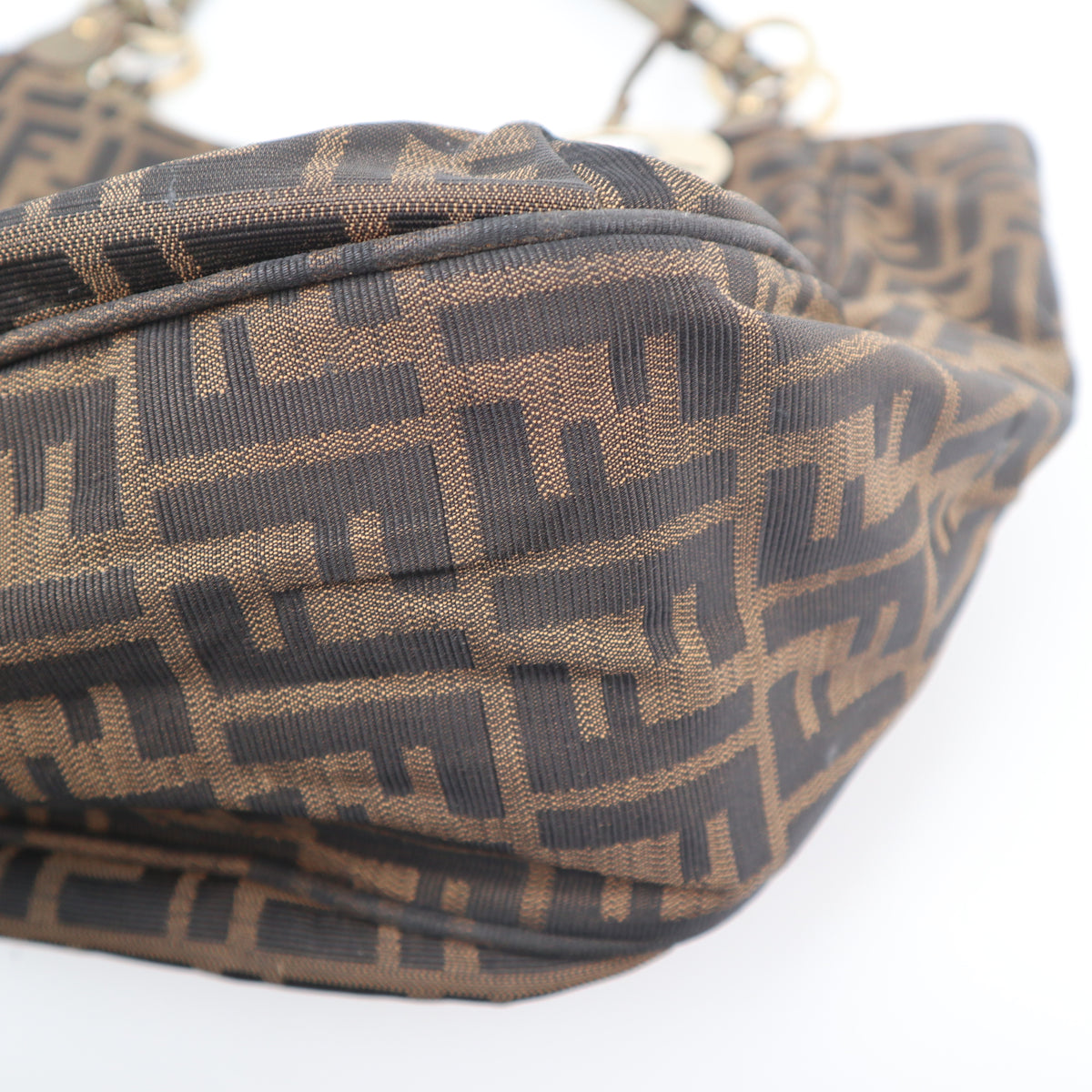 C2698 Fendi Tote Bag Zucca Chef | Pre-Owned Very Good Brown Canvas Zucca