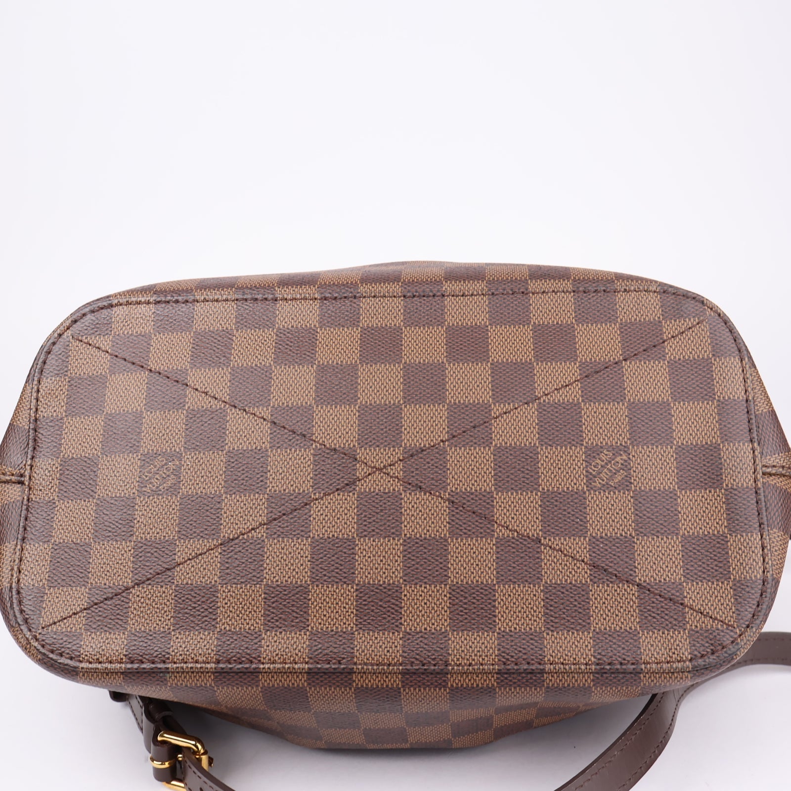 J1133 Louis Vuitton Damier Canvas Sienna MM Bag- Pre Owned
