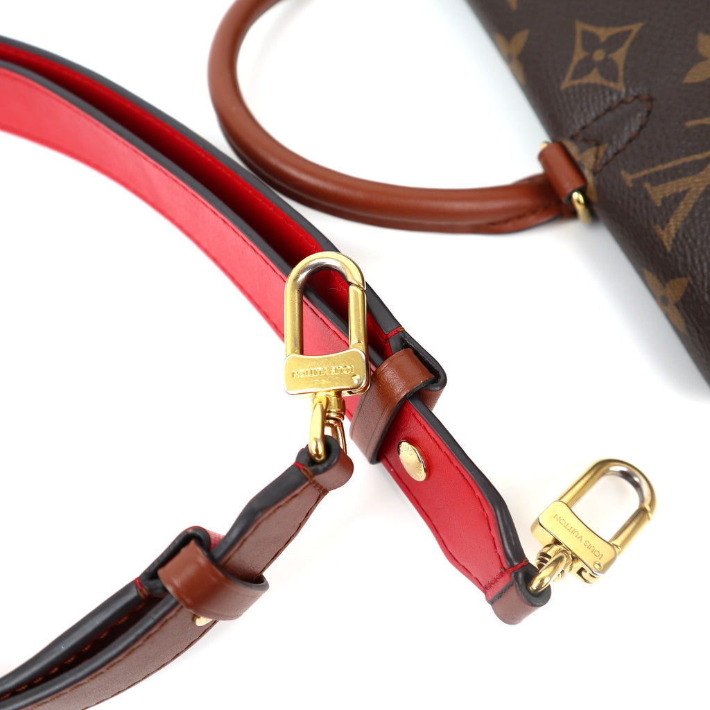 C1217 Louis Vuitton Creme Monogram Canvas and Leather Vaugirard Bag-Pre Owned