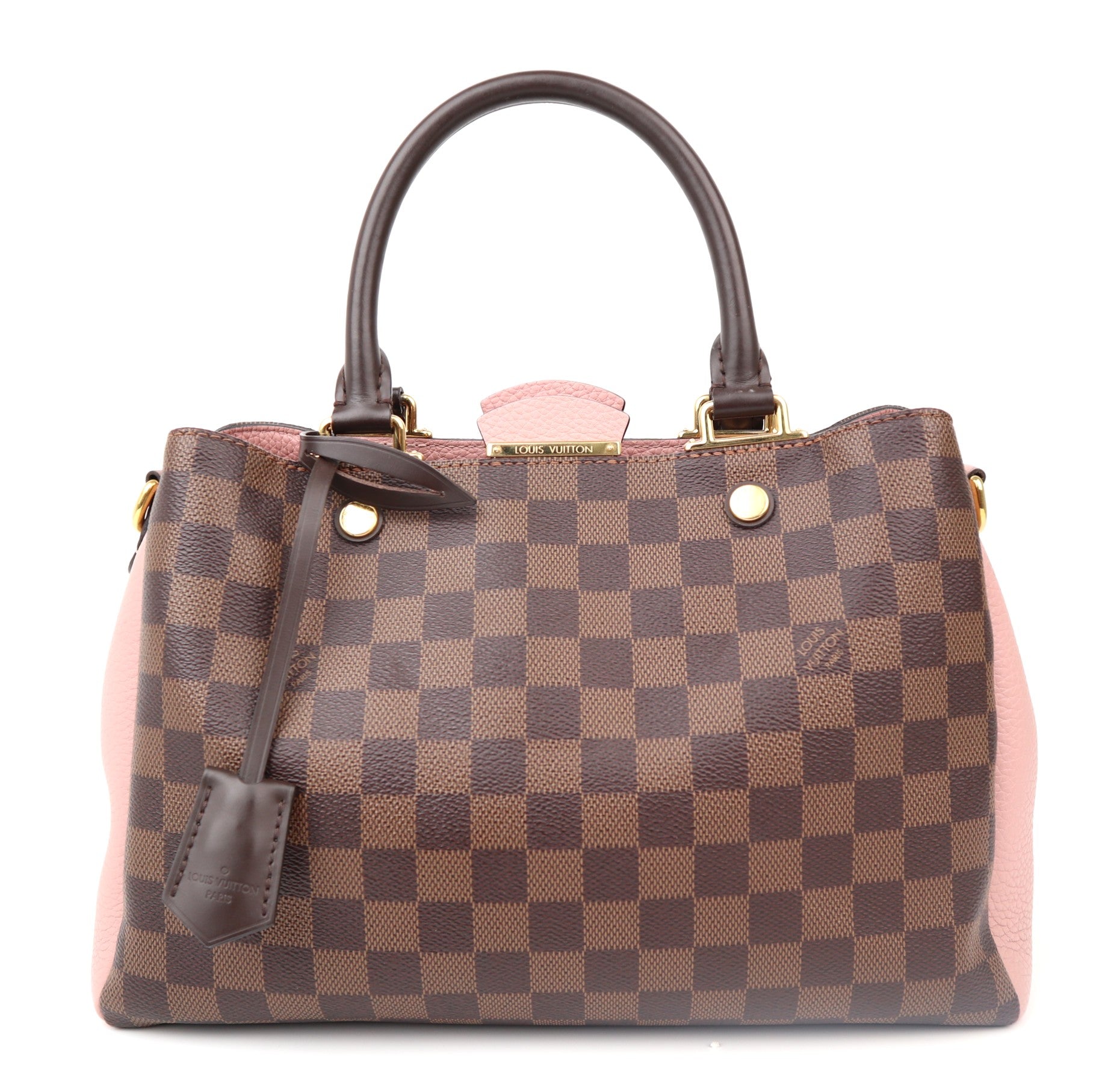 C1218 Louis Vuitton Magnolia Damier Canvas Brittany Bag-Pre Owned