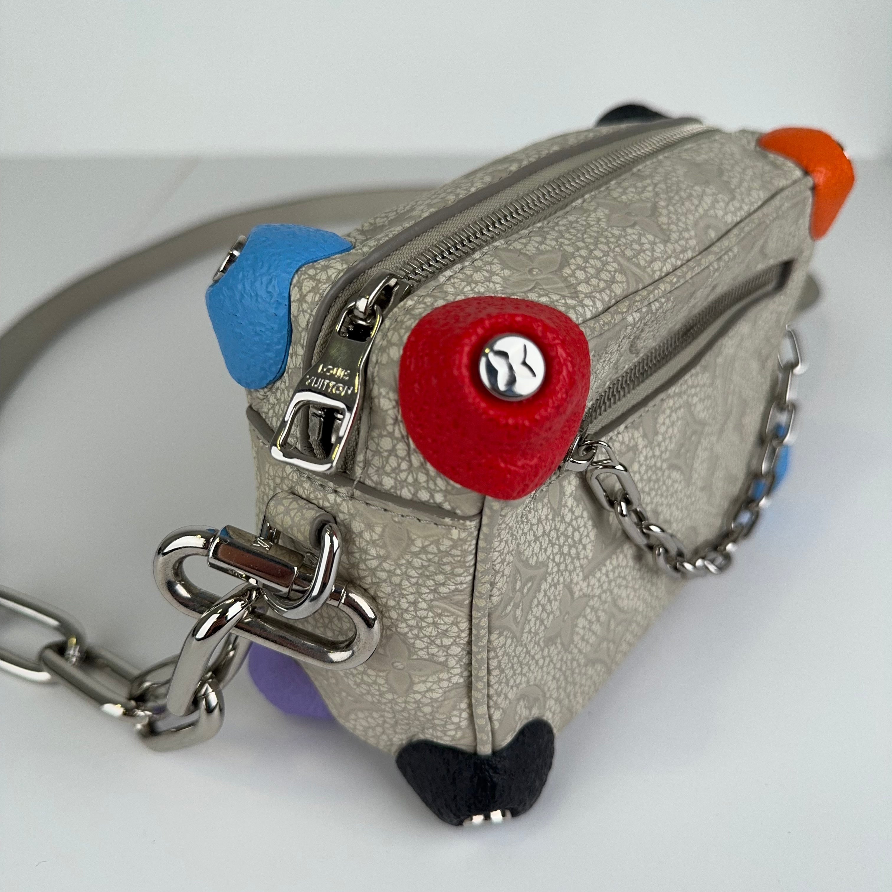 PRE OWNED - Louis Vuitton Soft trunk mini bag