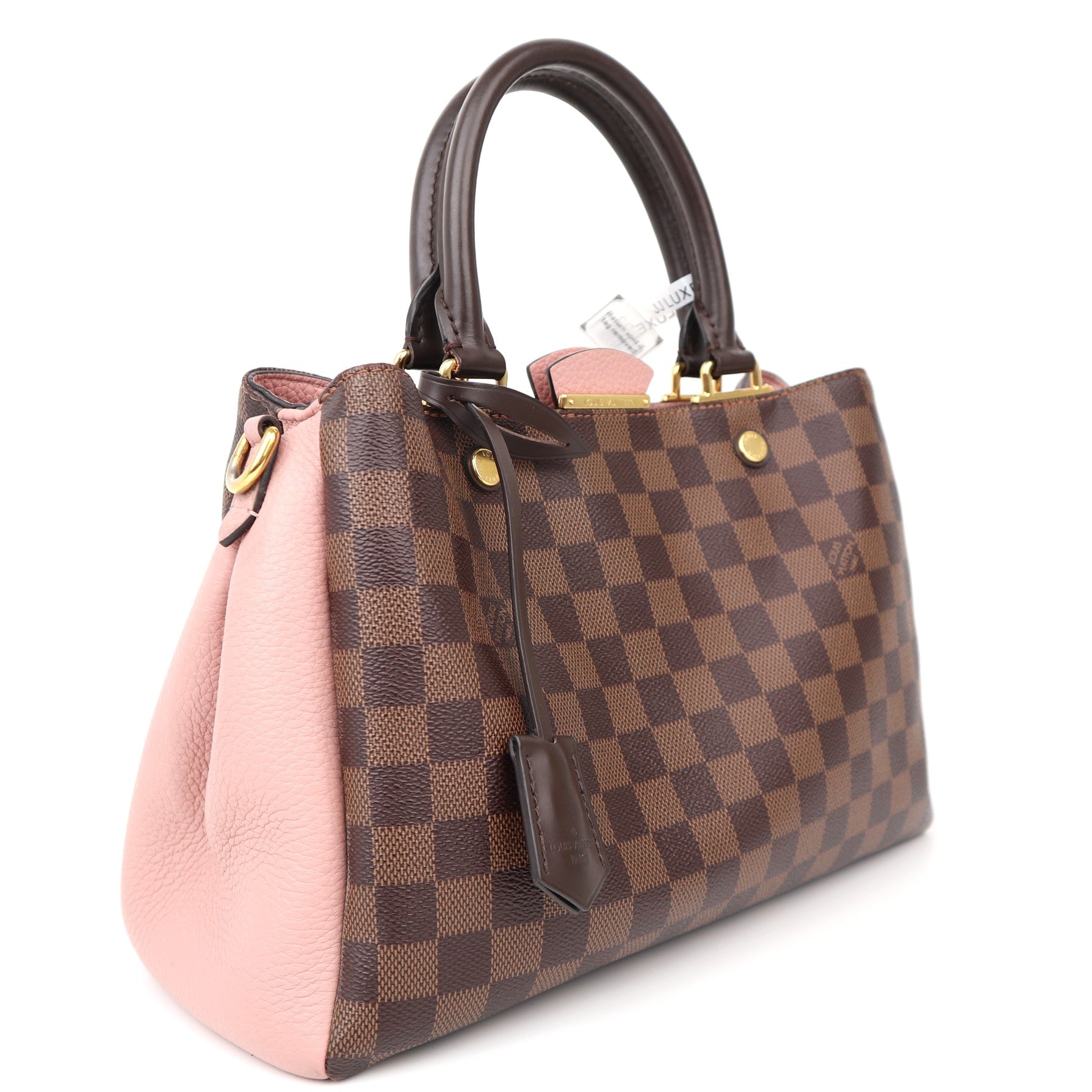 C1218 Louis Vuitton Magnolia Damier Canvas Brittany Bag-Pre Owned