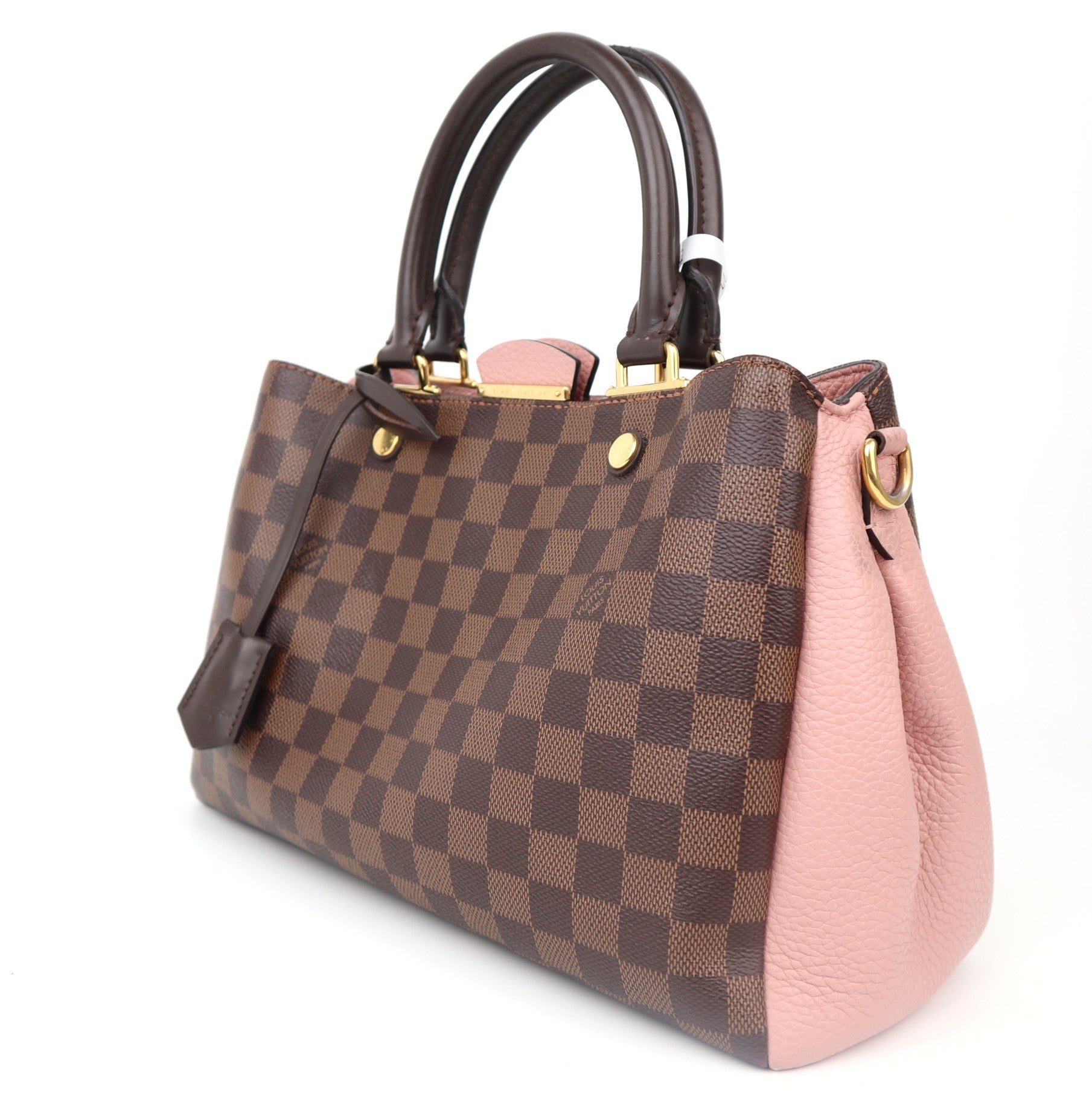 C1218 Louis Vuitton Magnolia Damier Canvas Brittany Bag-Pre Owned
