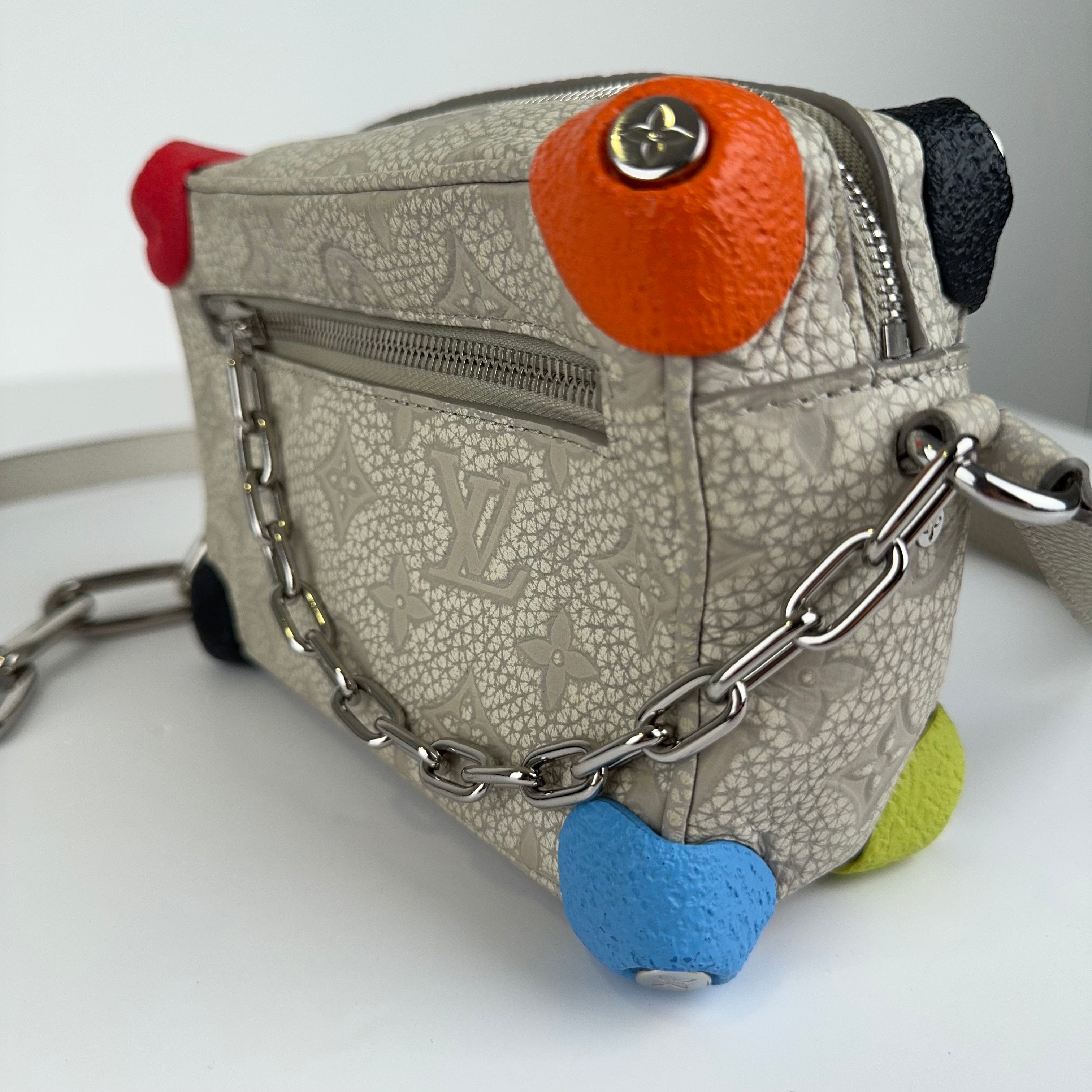 PRE OWNED - Louis Vuitton Soft trunk mini bag