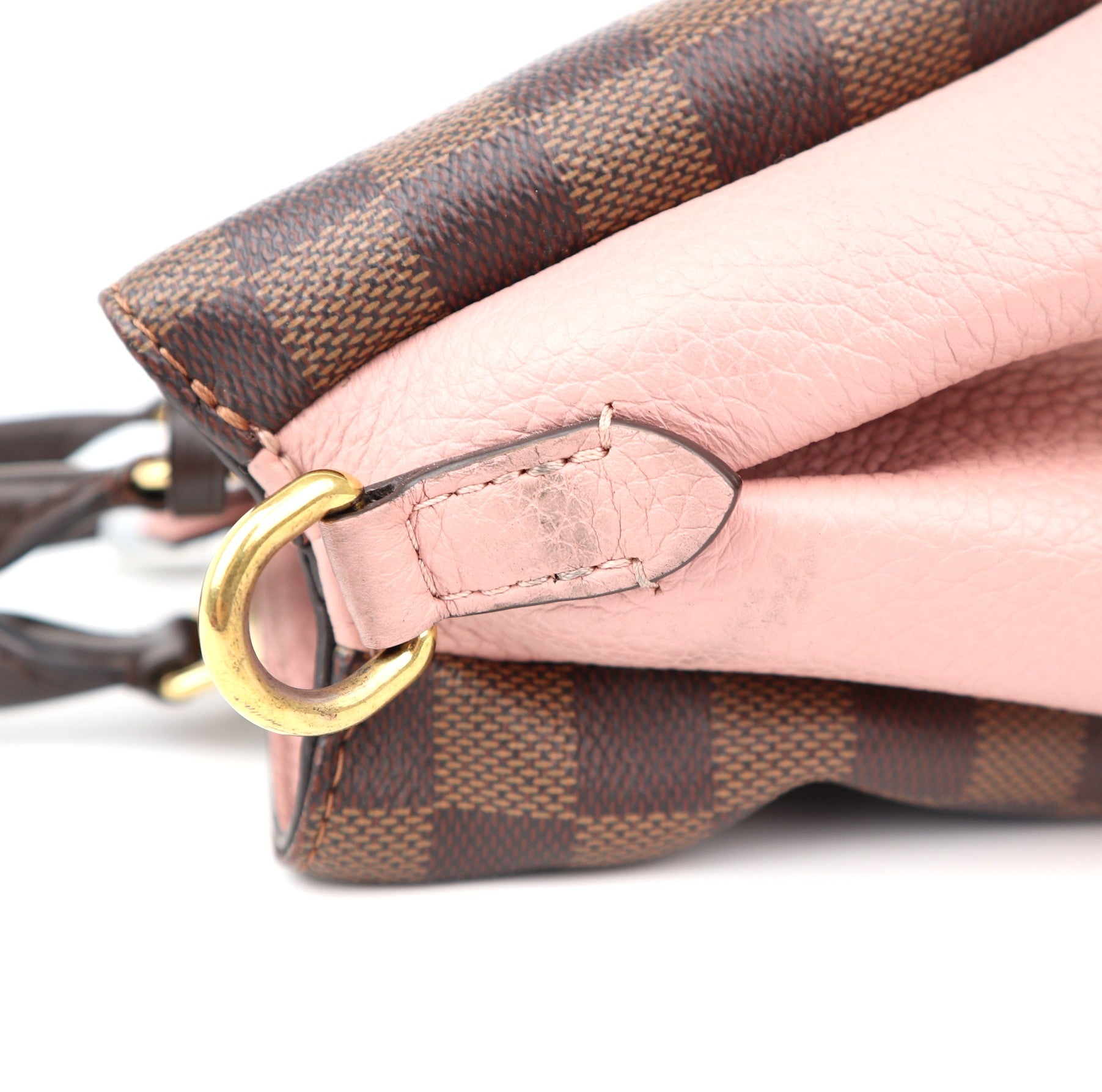 C1218 Louis Vuitton Magnolia Damier Canvas Brittany Bag-Pre Owned