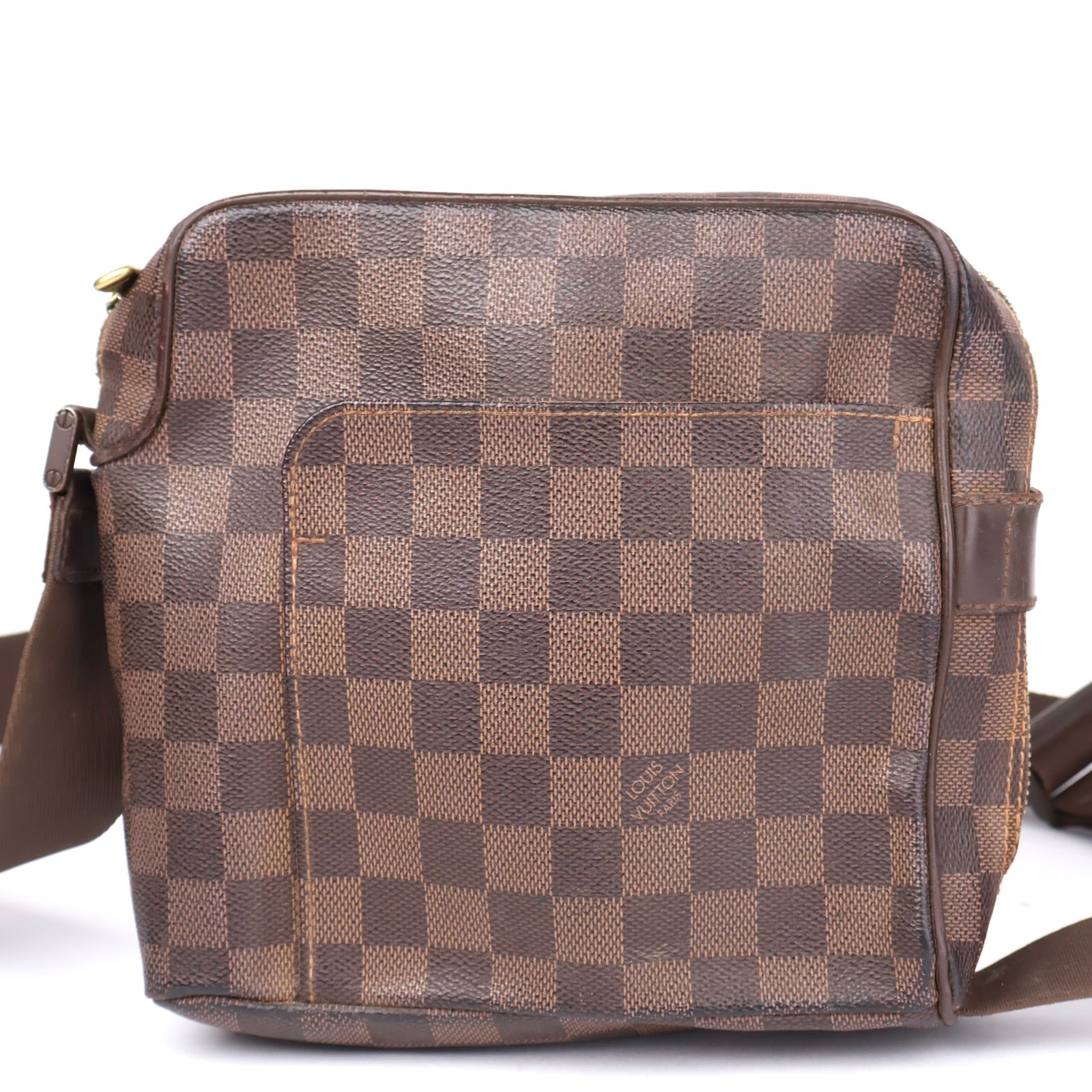 J1103 Louis Vuitton Damier Canvas Olav Messenger Bag- Pre Owned