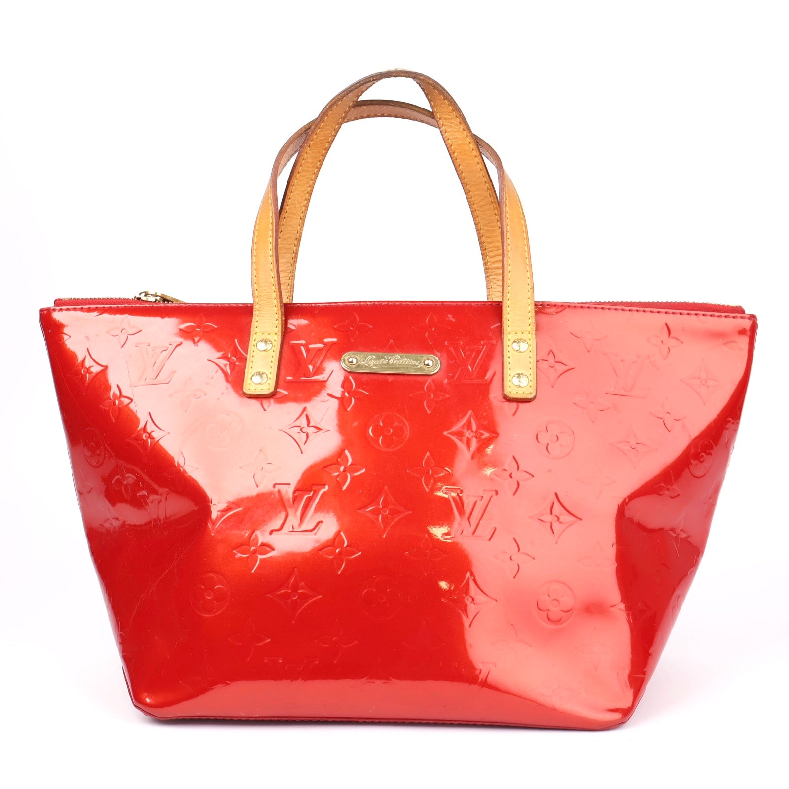 J1093 Louis Vuitton Monogram Vernis Bellevue PM Handbag- Pre Owned