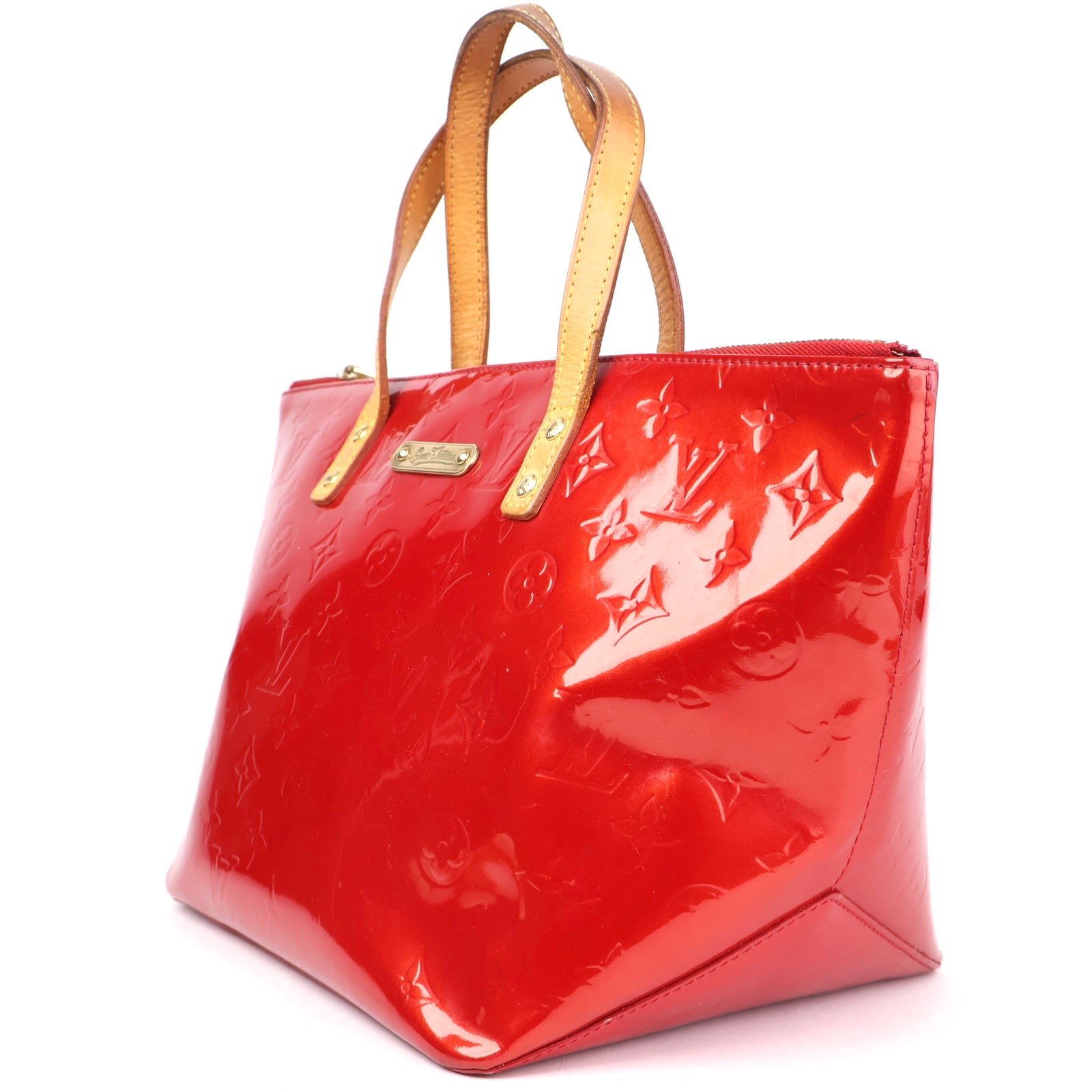 J1093 Louis Vuitton Monogram Vernis Bellevue PM Handbag- Pre Owned