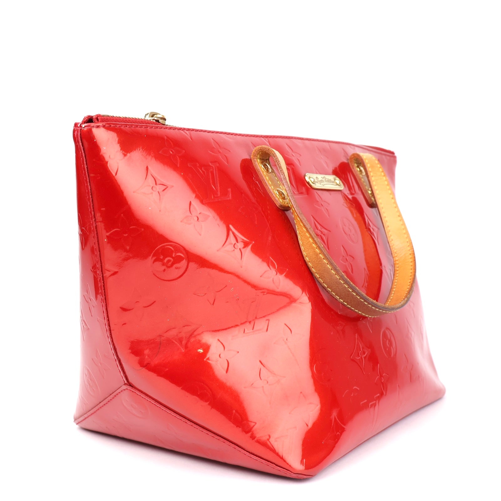 J1093 Louis Vuitton Monogram Vernis Bellevue PM Handbag- Pre Owned