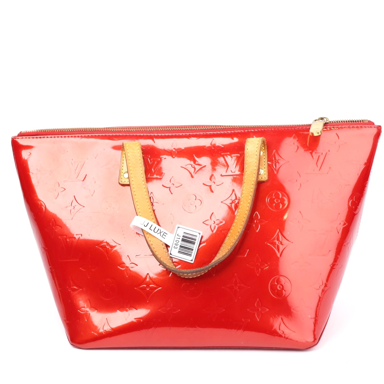 J1093 Louis Vuitton Monogram Vernis Bellevue PM Handbag- Pre Owned