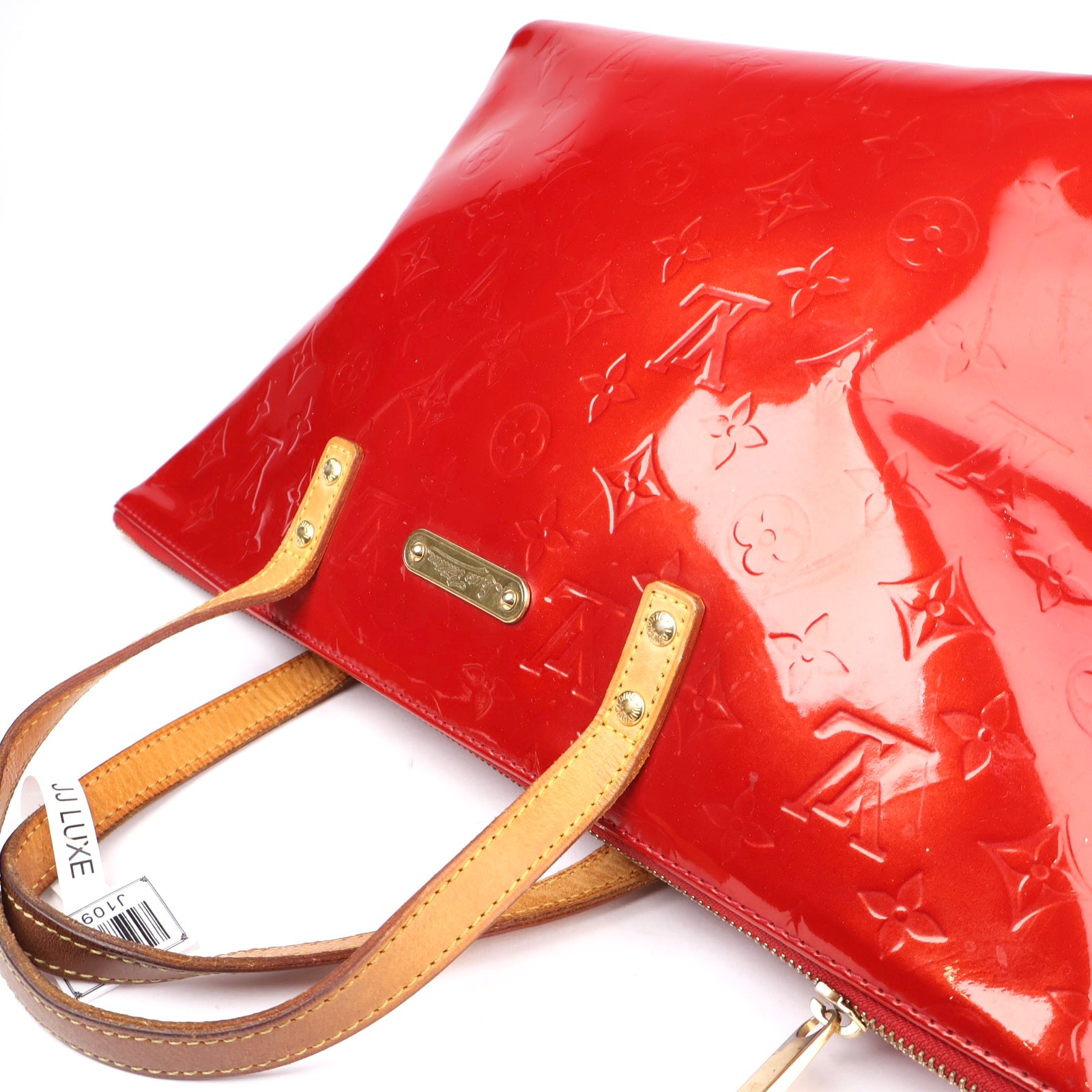 J1093 Louis Vuitton Monogram Vernis Bellevue PM Handbag- Pre Owned