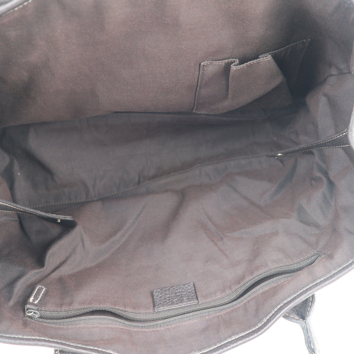 C2704 Gucci Tote Bag Vintage GG Canvas Princy Tote Bag | Pre-Owned Very Good Brown Canvas GG