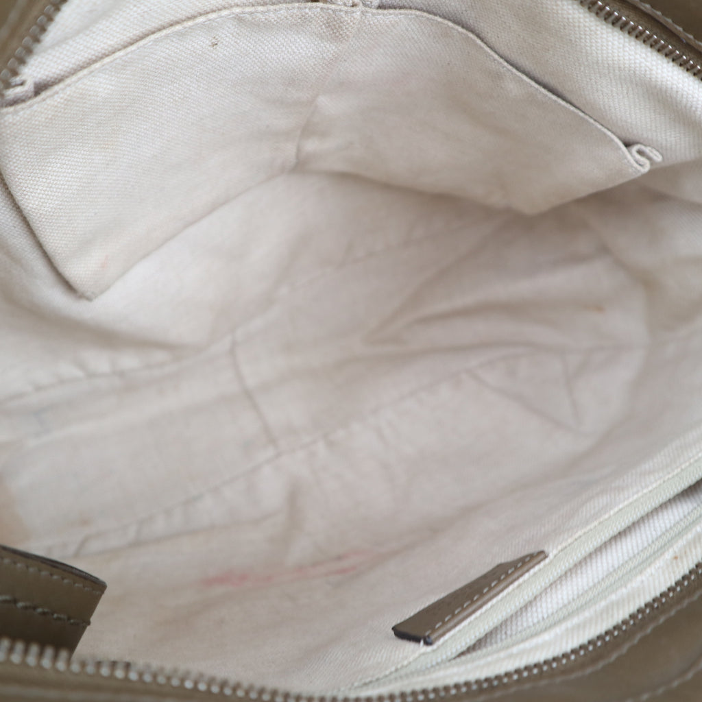 C2705 Gucci Tote Bag GG Canvas Sukey Shoulder Bag | Pre-Owned Very Good Brown Canvas GG