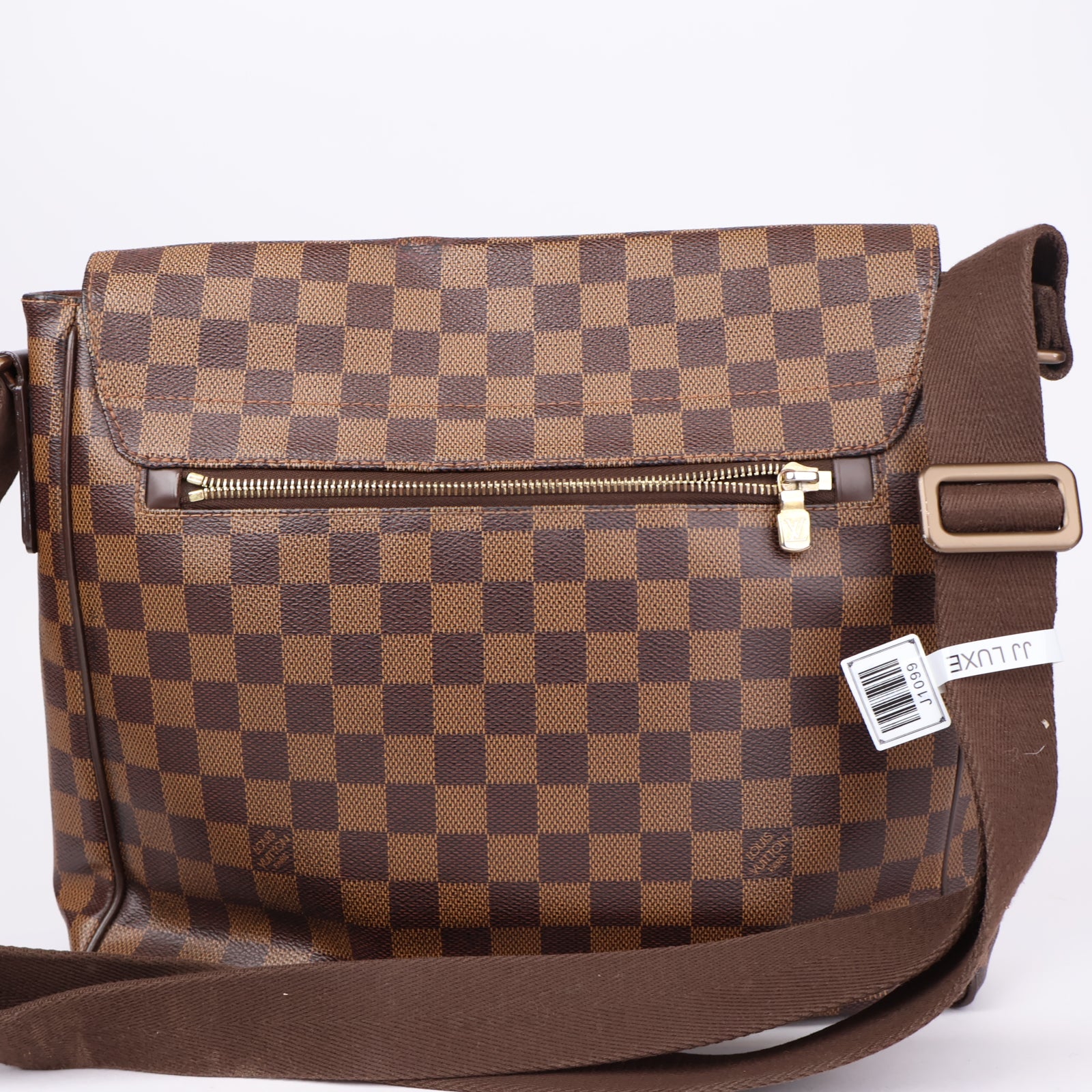 J1099 Louis Vuitton Damier Ebene District Messenger Bag- Pre Owned