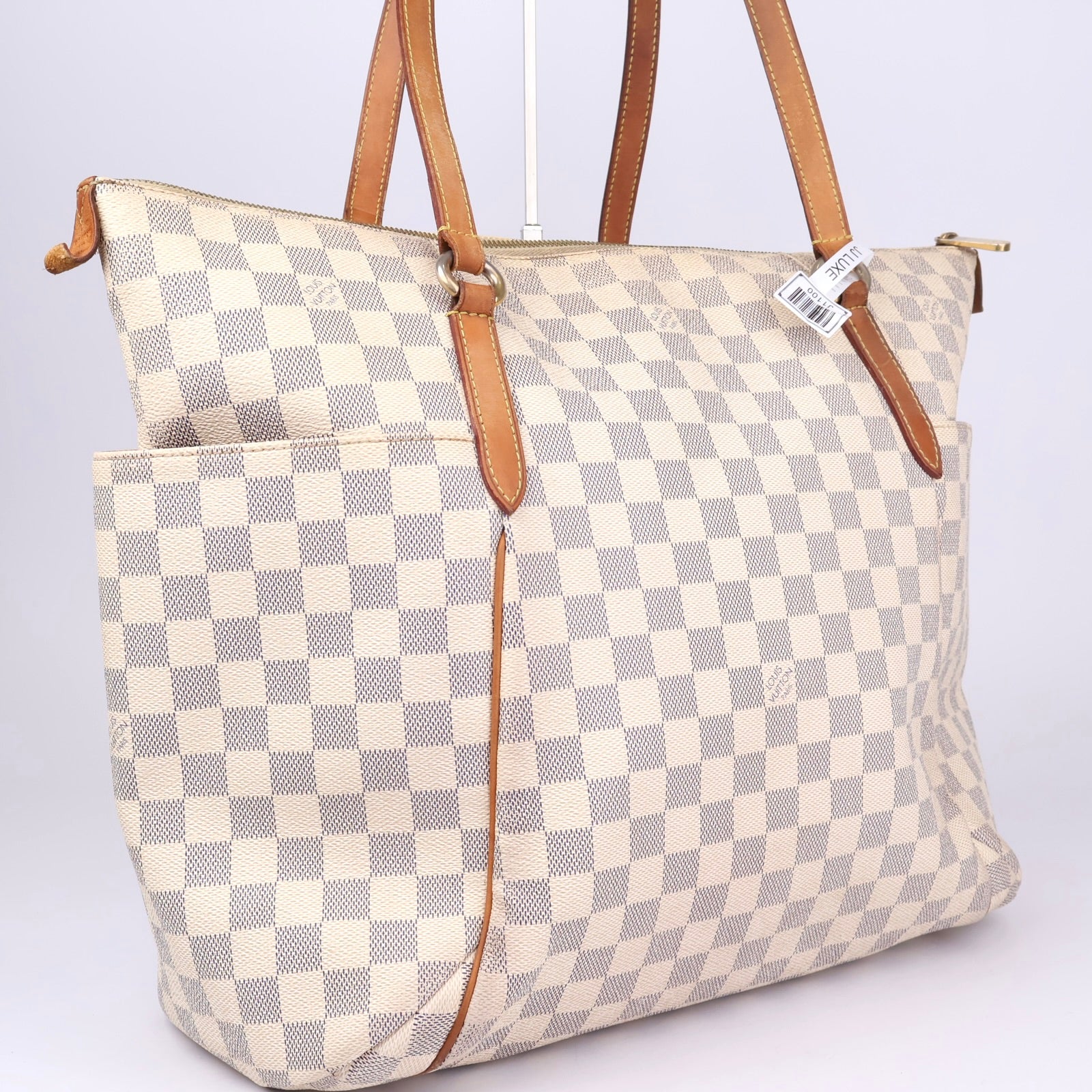 J1100 Louis Vuitton Damier Azur Totally MM Bag- Pre Owned