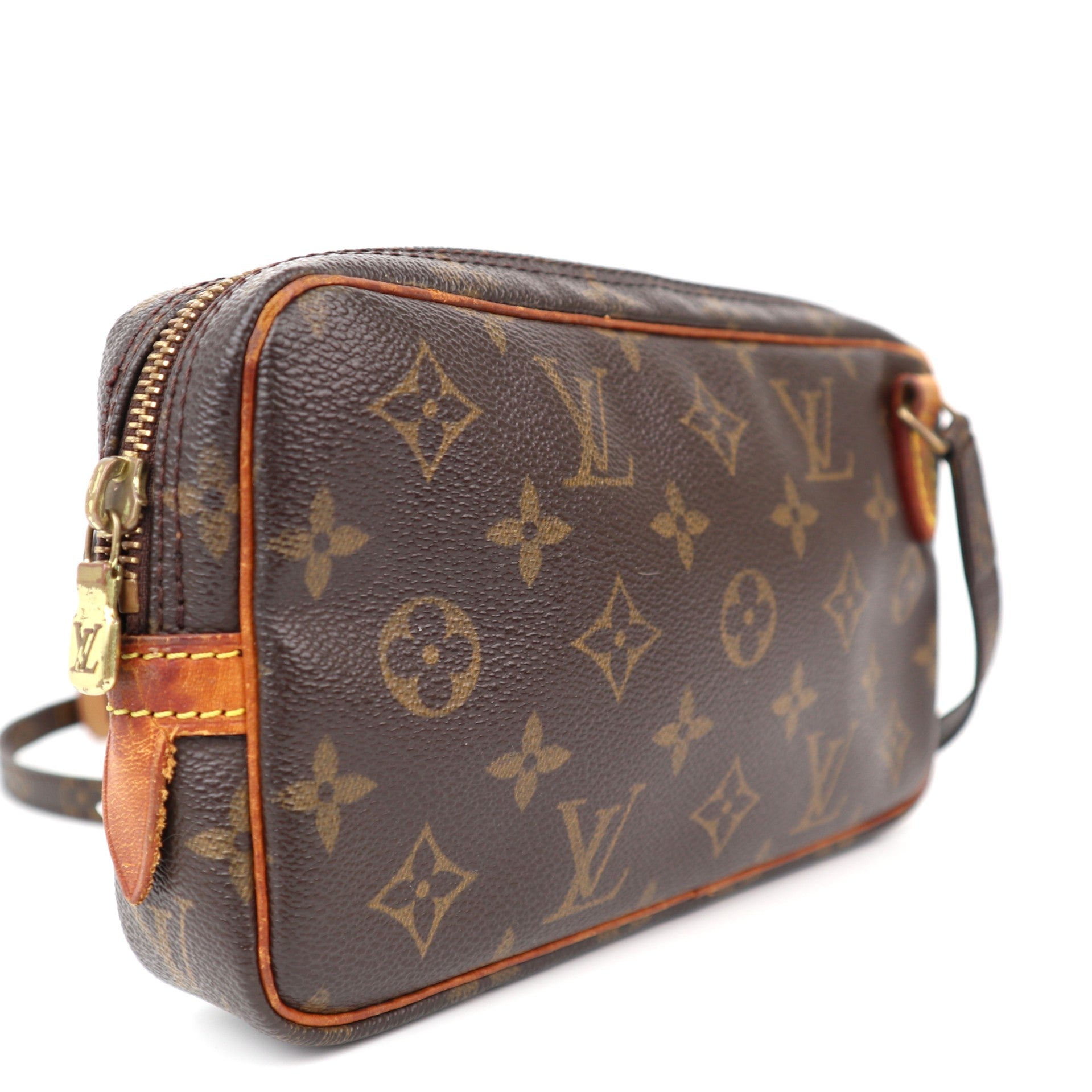 C1222 Louis Vuitton Pochette Marly Bandouliere Bag- Pre Owned