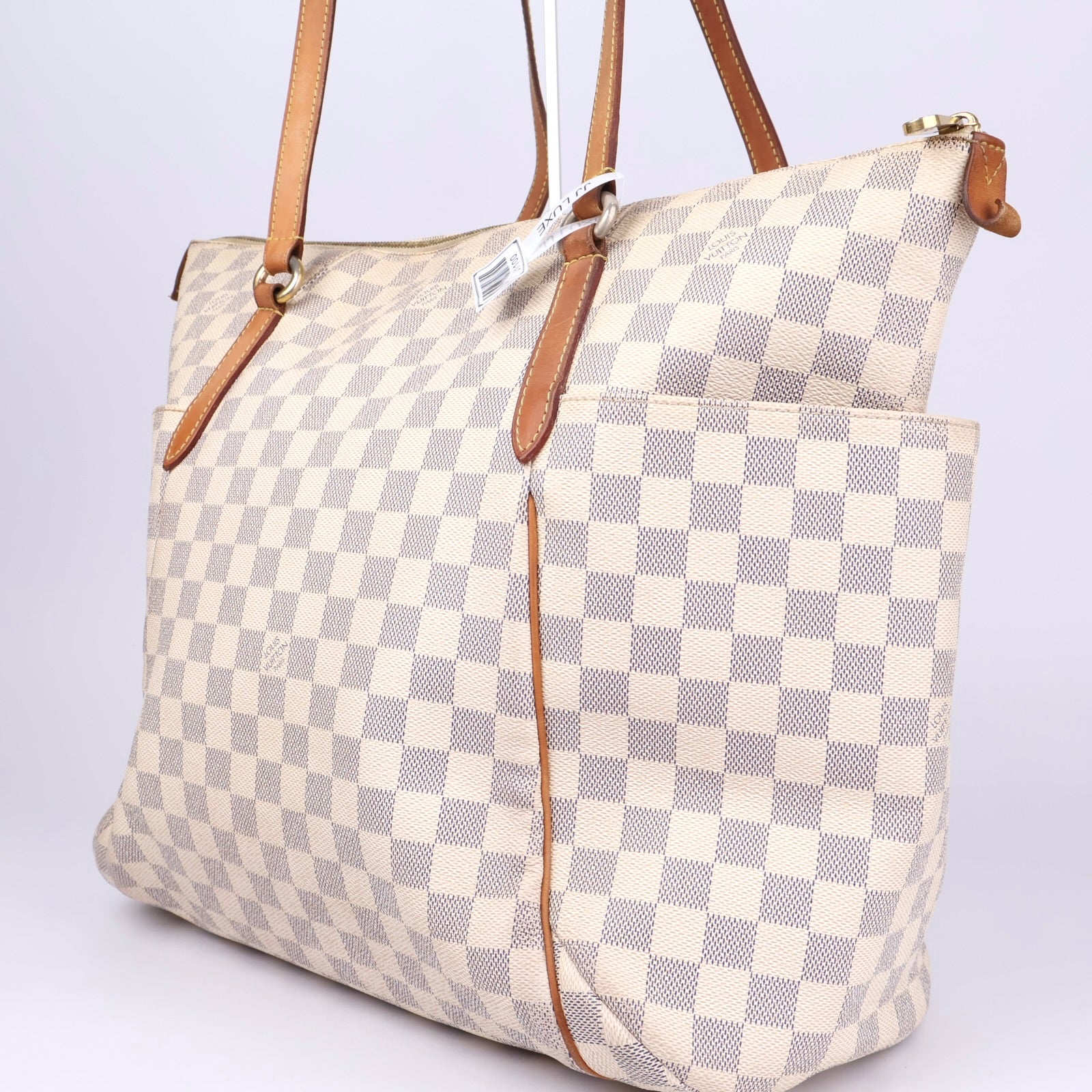 J1100 Louis Vuitton Damier Azur Totally MM Bag- Pre Owned