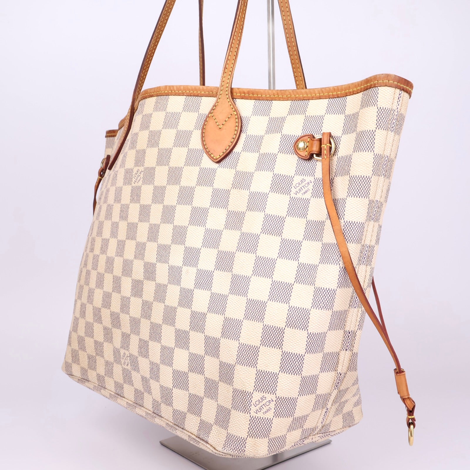 J1141 Louis Vuitton Damier Azur Neo Neverfull Bag- Pre Owned