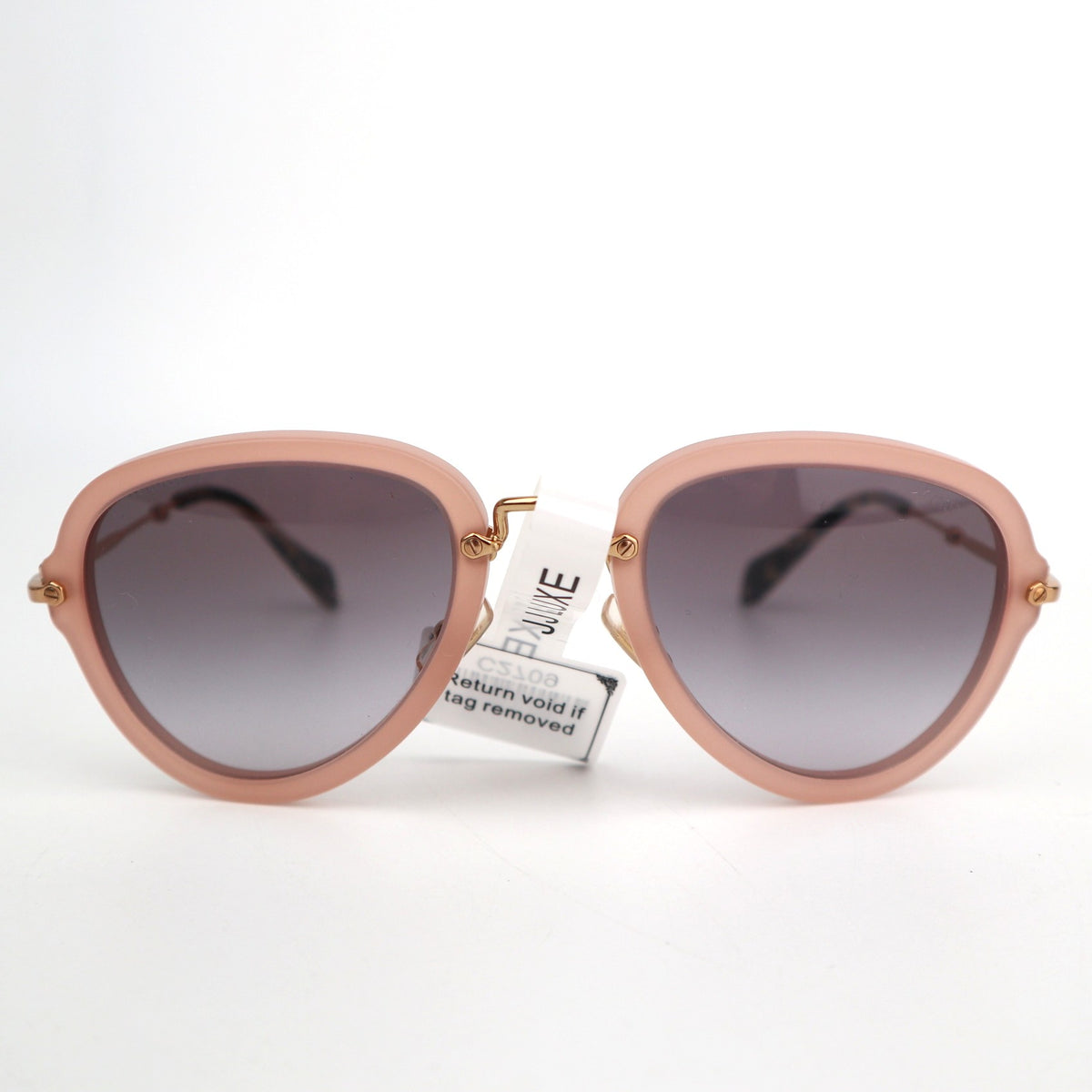 C2709 Miu Miu Sunglasses SMU03Q Sunglasses rosa | Pre-Owned Very Good Pink Acetate / Metal