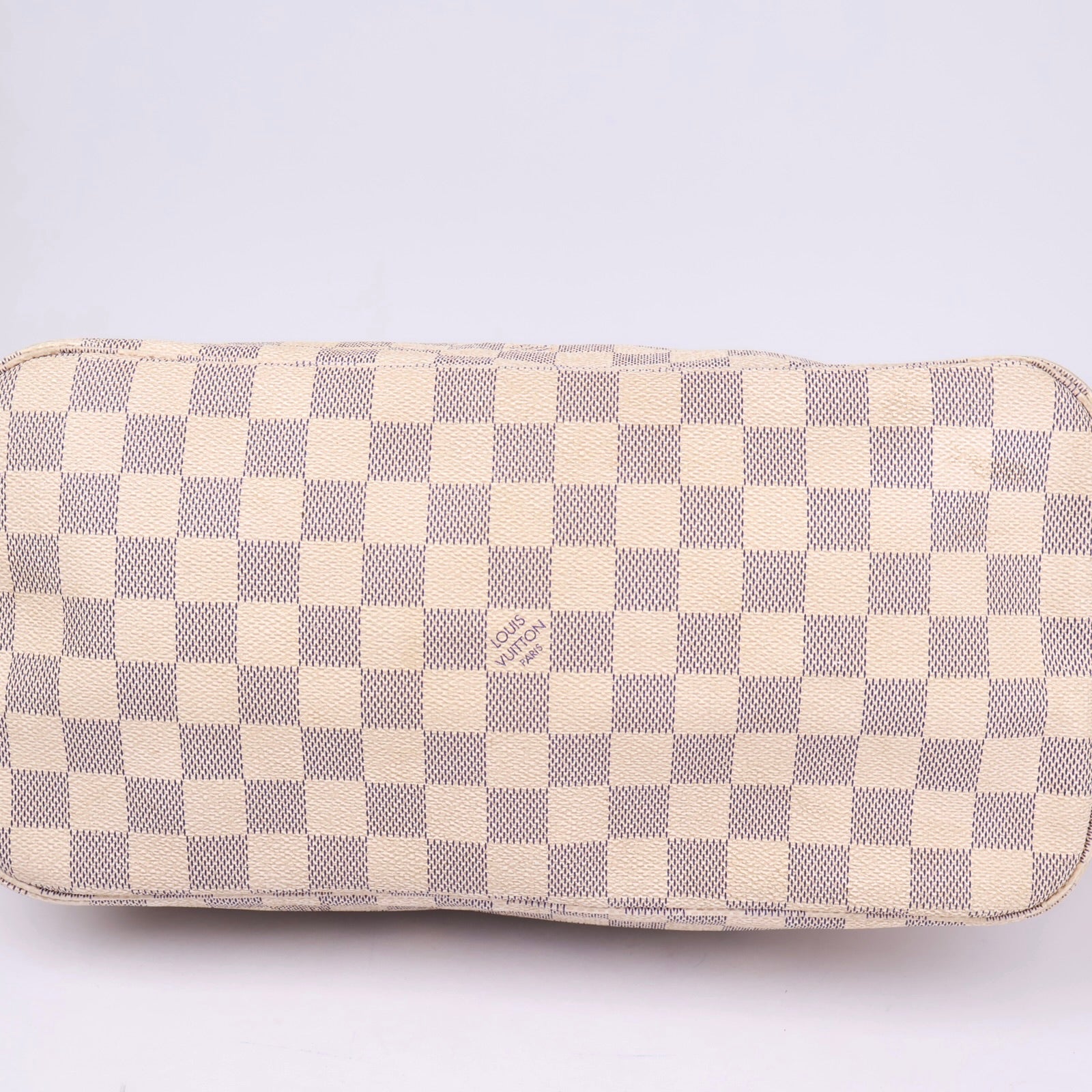 J1141 Louis Vuitton Damier Azur Neo Neverfull MM Bag- Pre Owned