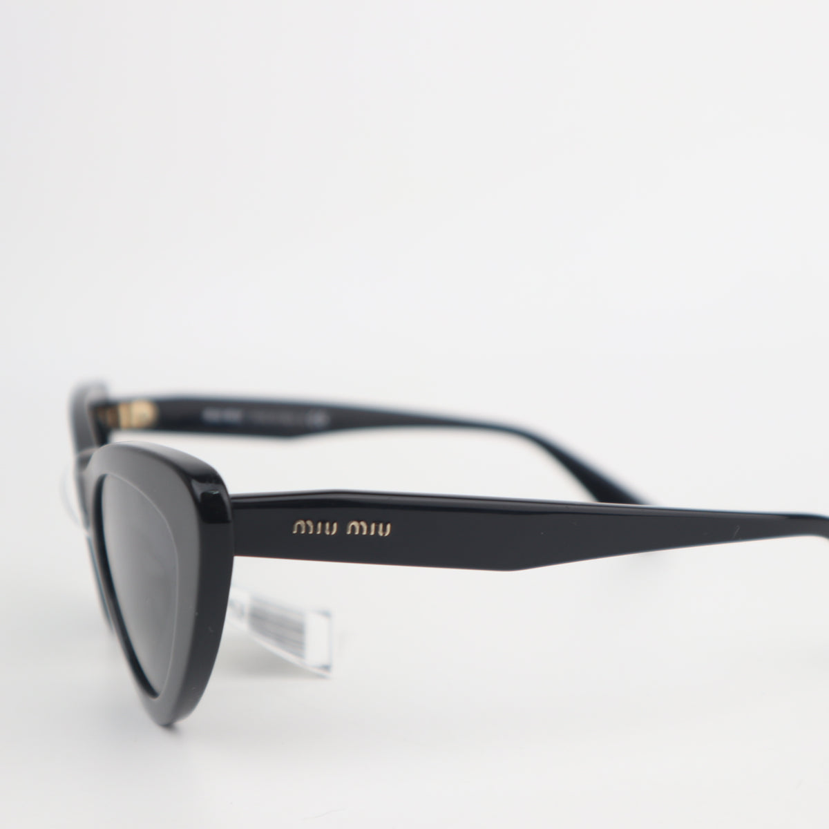 C2710 Miu Miu Sunglasses SMU01V Sunglasses-A Black | Pre-Owned Very Good Black Acetate / Metal