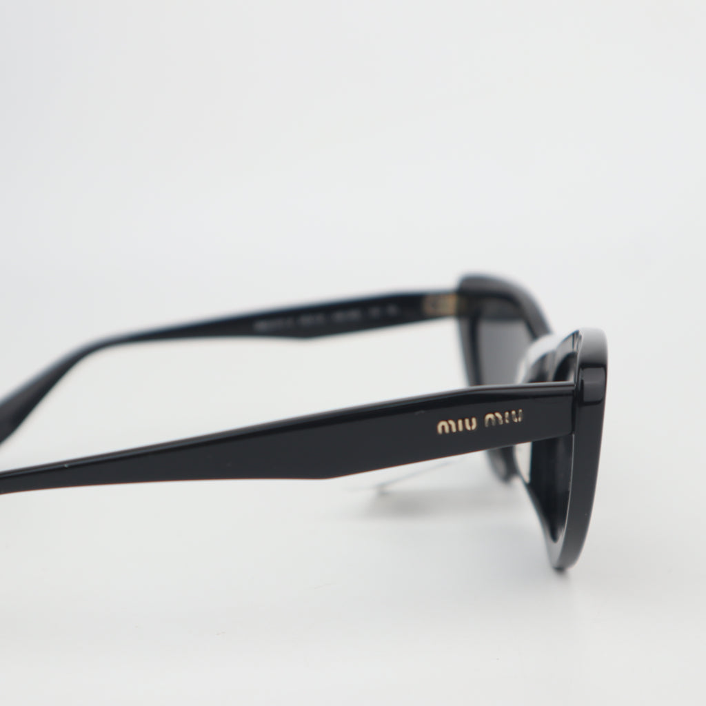 C2710 Miu Miu Sunglasses SMU01V Sunglasses-A Black | Pre-Owned Very Good Black Acetate / Metal