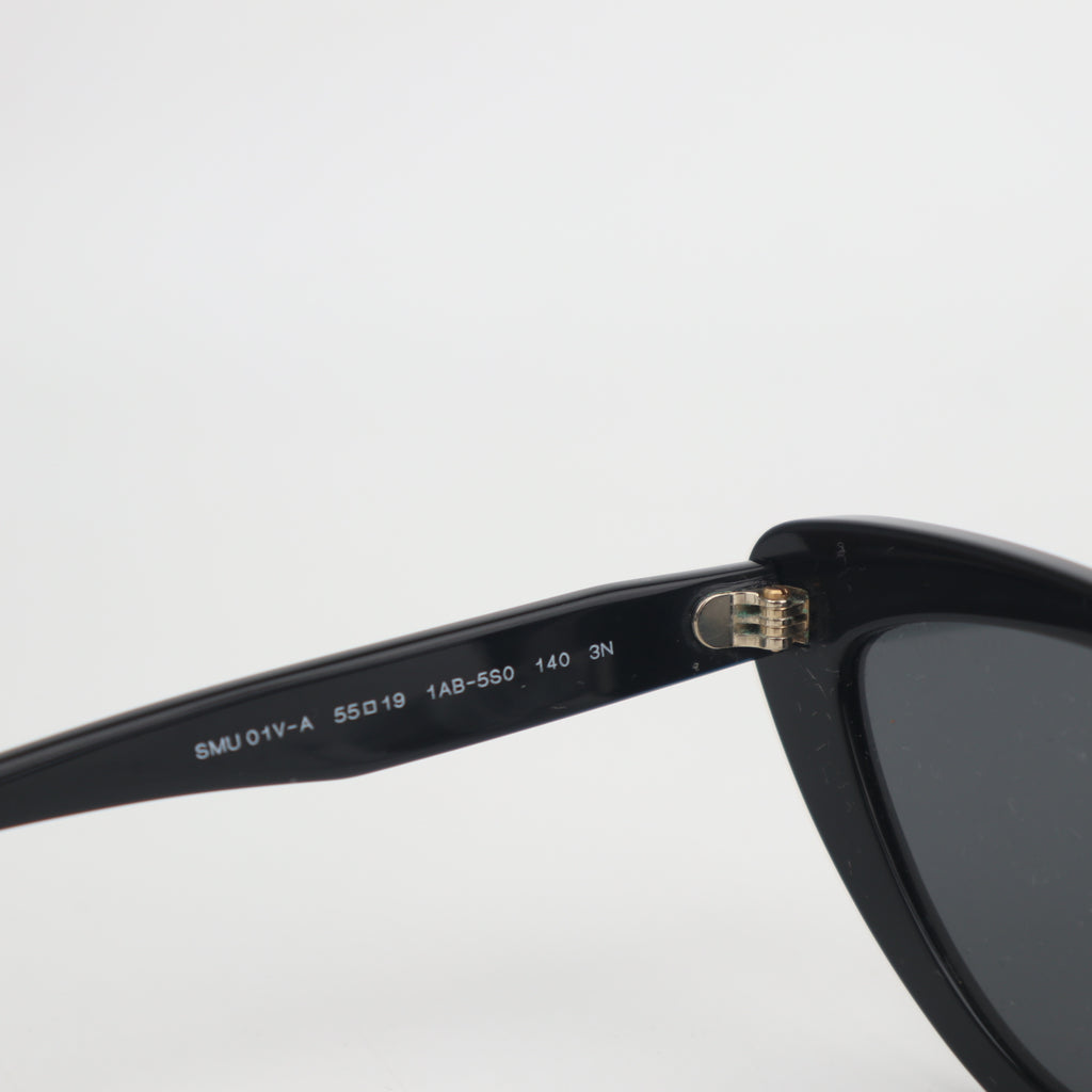 C2710 Miu Miu Sunglasses SMU01V Sunglasses-A Black | Pre-Owned Very Good Black Acetate / Metal