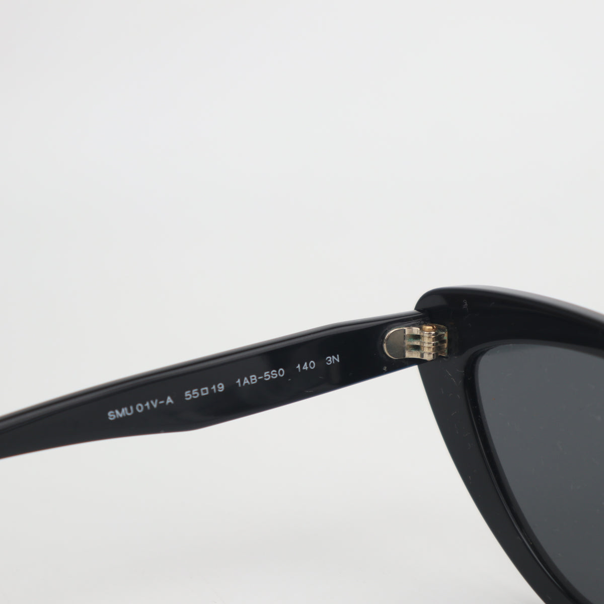 C2710 Miu Miu Sunglasses SMU01V Sunglasses-A Black | Pre-Owned Very Good Black Acetate / Metal