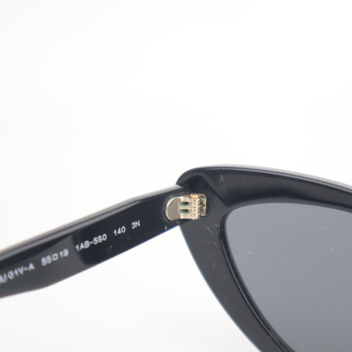 C2710 Miu Miu Sunglasses SMU01V Sunglasses-A Black | Pre-Owned Very Good Black Acetate / Metal