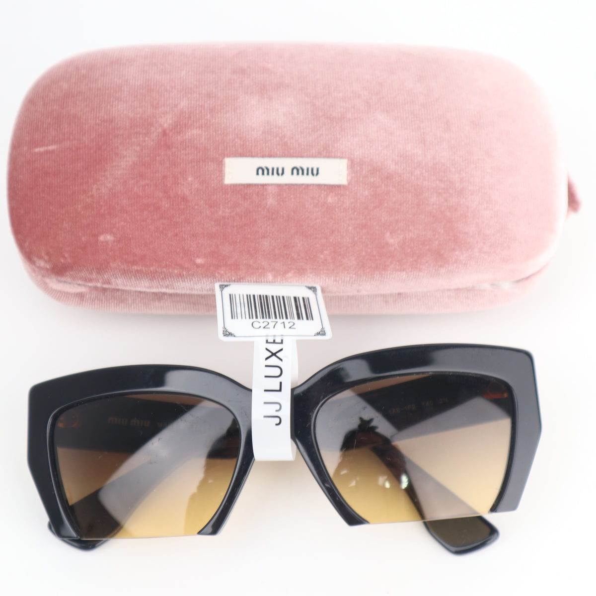 C2712 Miu Miu Sunglasses SMU110 Sunglasses | Pre-Owned Very Good Acetate / Metal