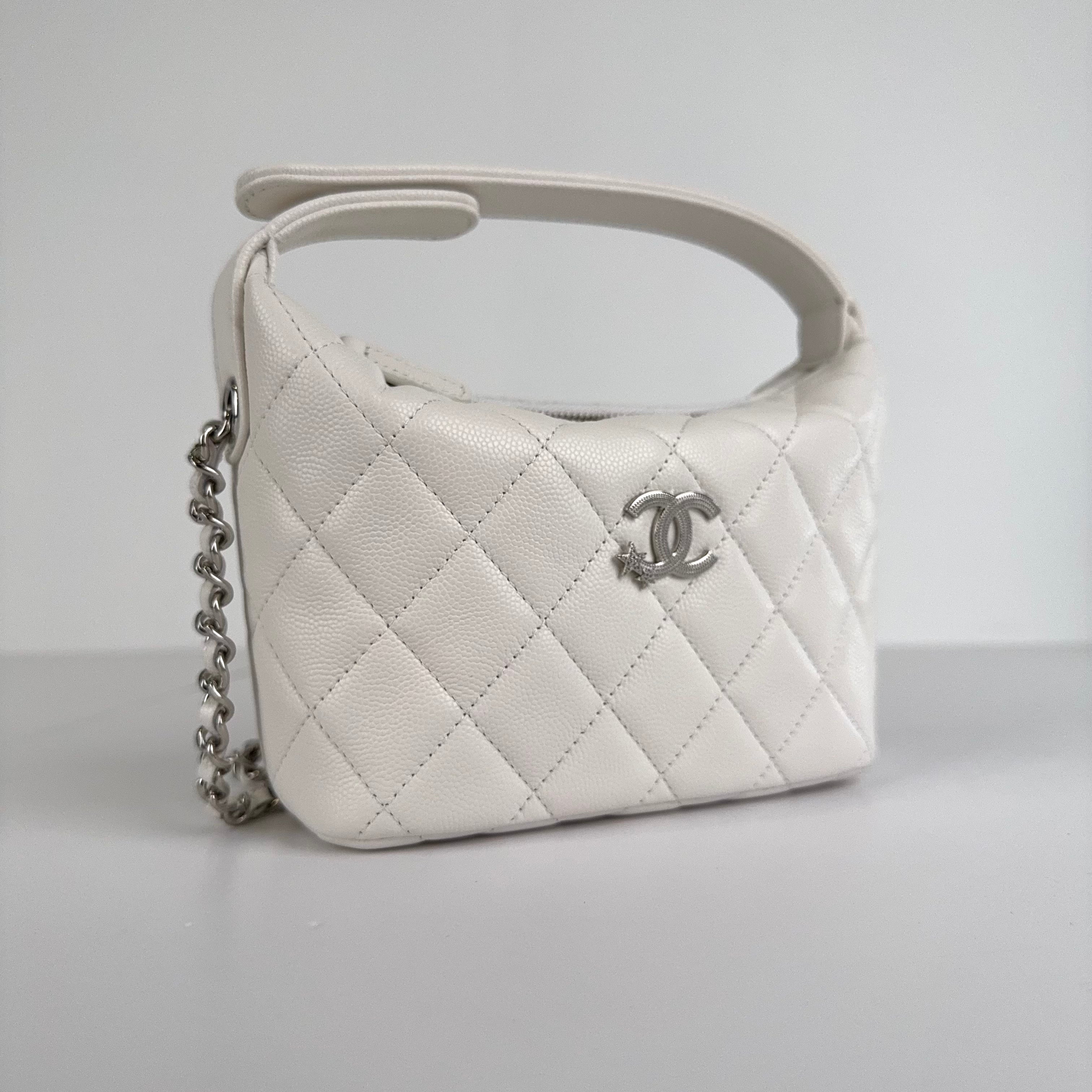 PRE OWNED-Chanel Classic Clutch with Chain with Star logo