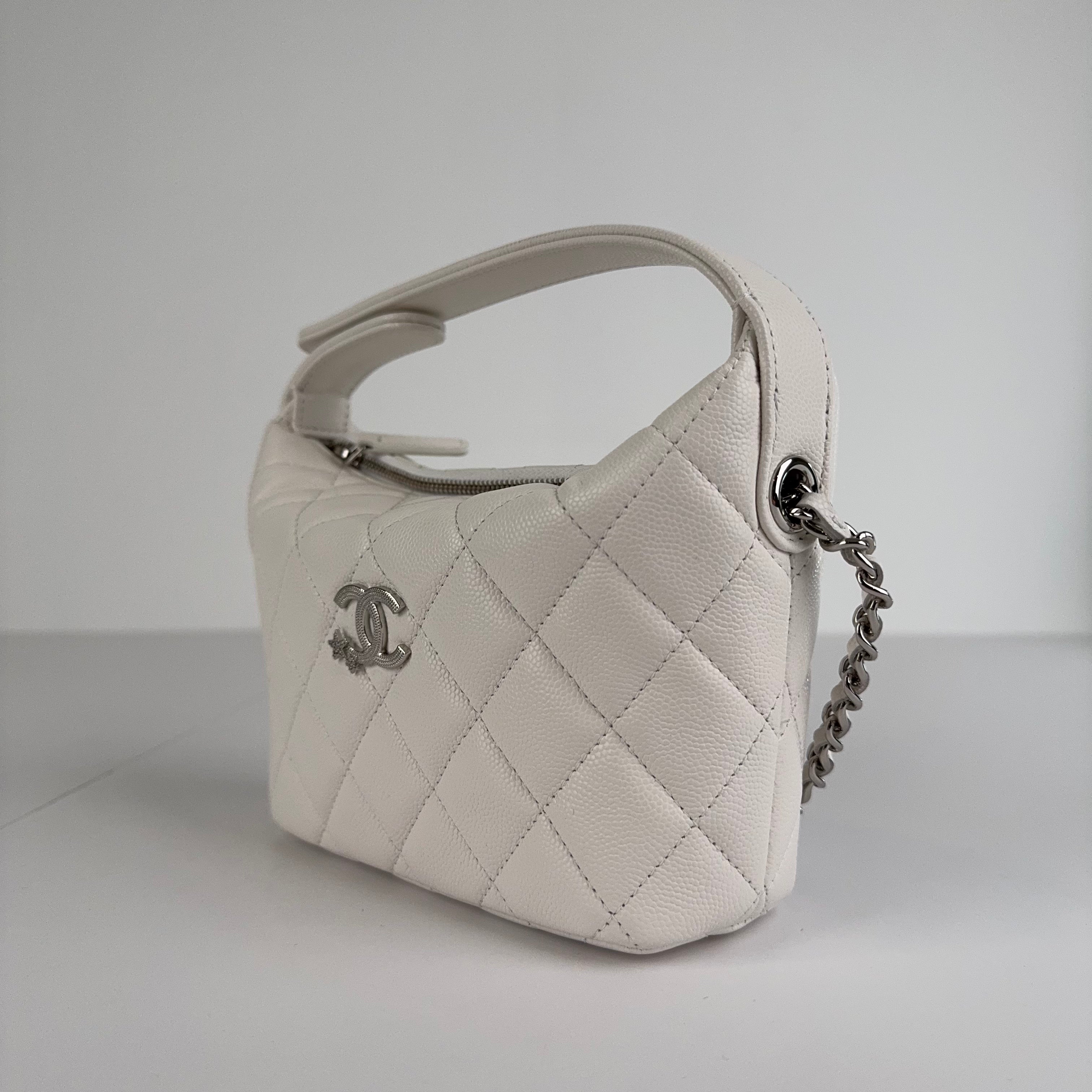 PRE OWNED-Chanel Classic Clutch with Chain with Star logo