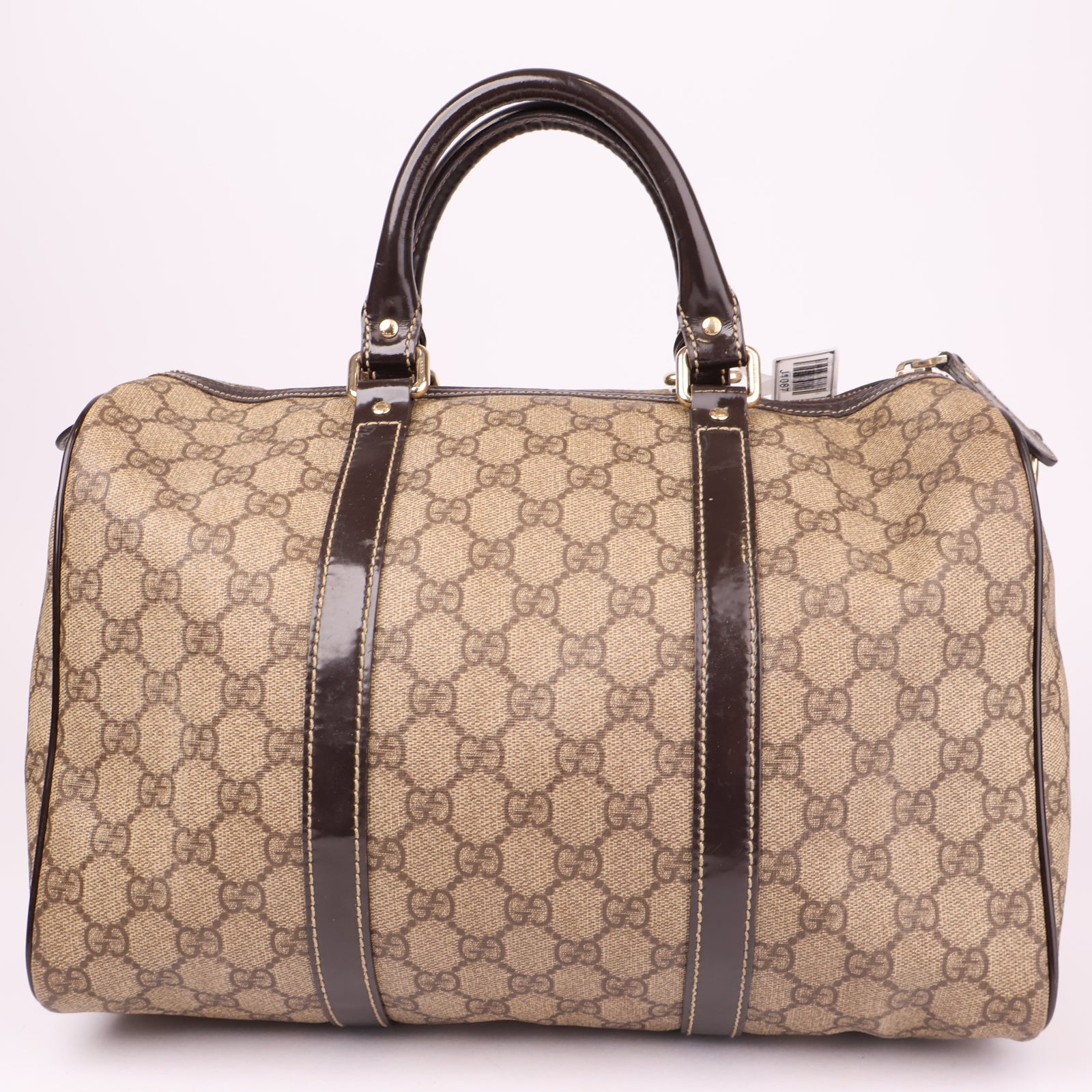 J1087 Gucci Boston Bowling Bag - Pre Owned