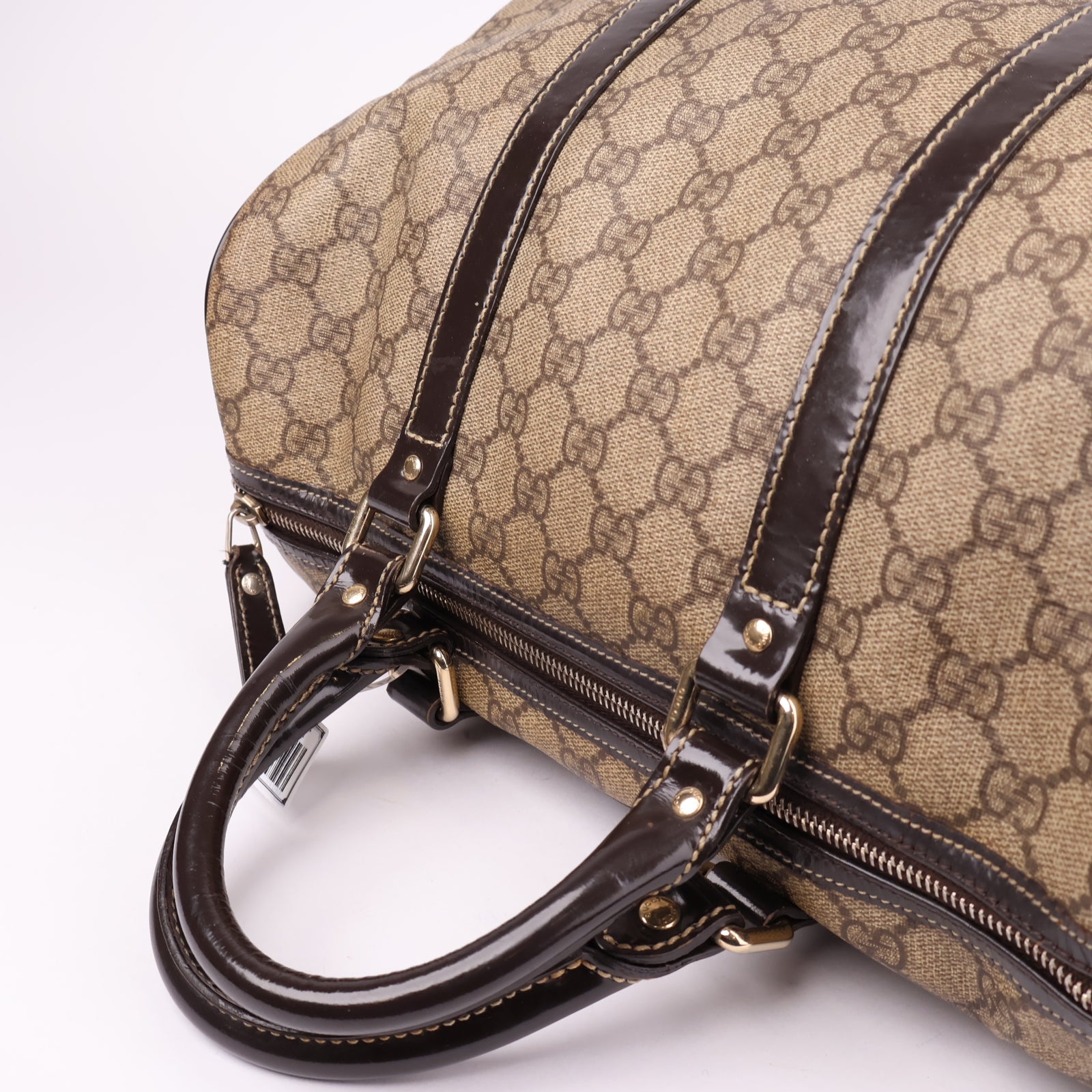 J1087 Gucci Boston Bowling Bag - Pre Owned