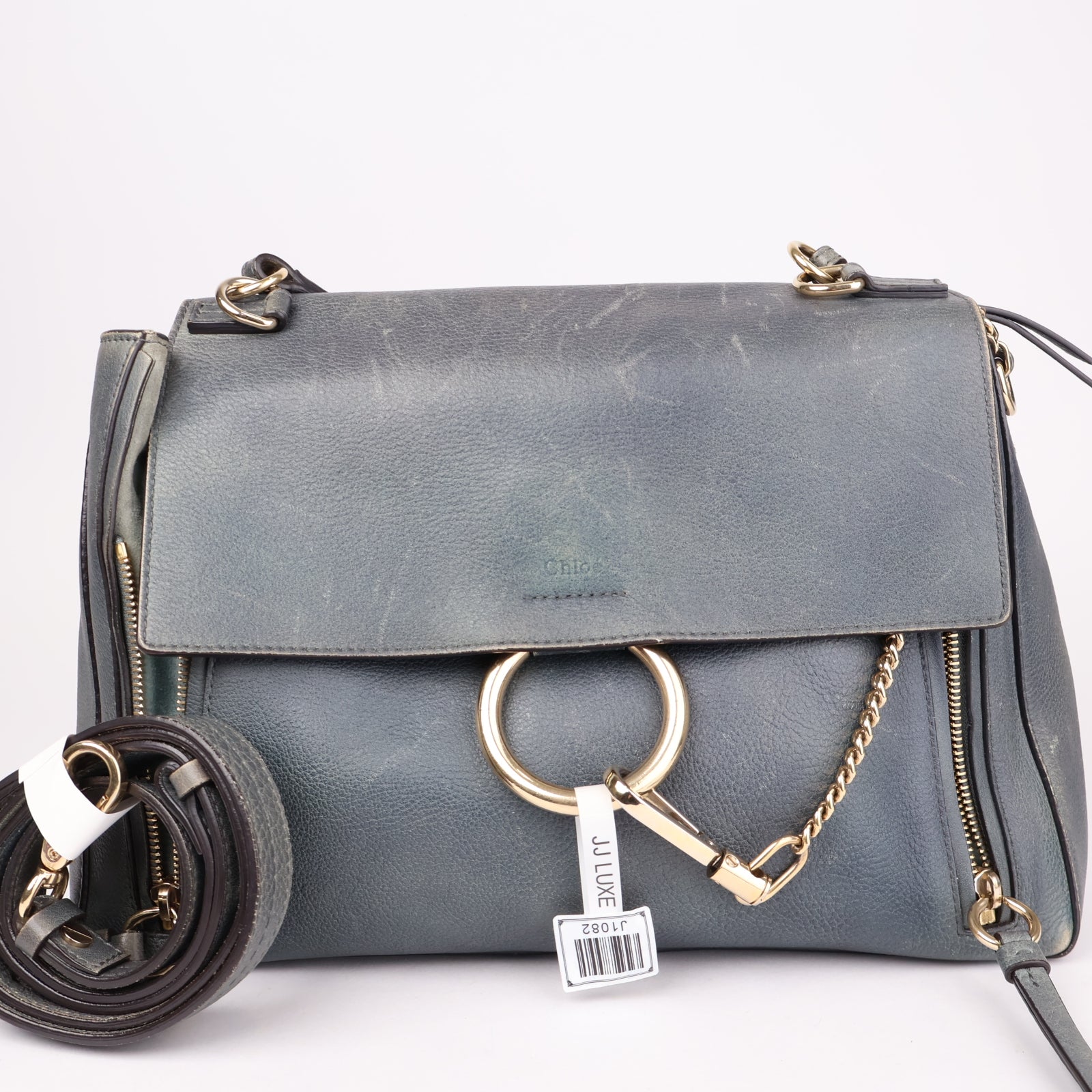 J1082 Chloé Faye Day Bag Leather Small satchel- Pre Owned