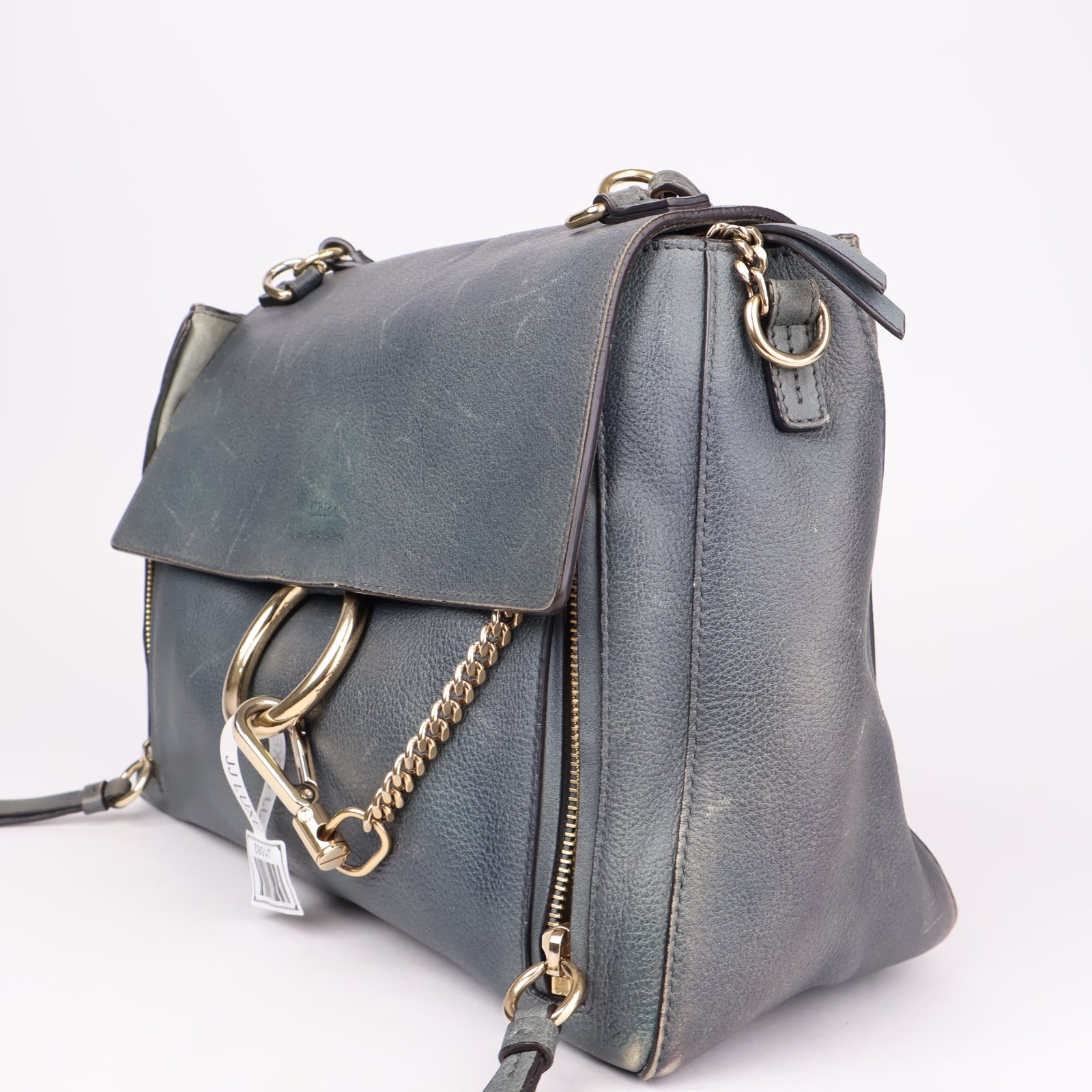 J1082 Chloé Faye Day Bag Leather Small satchel- Pre Owned