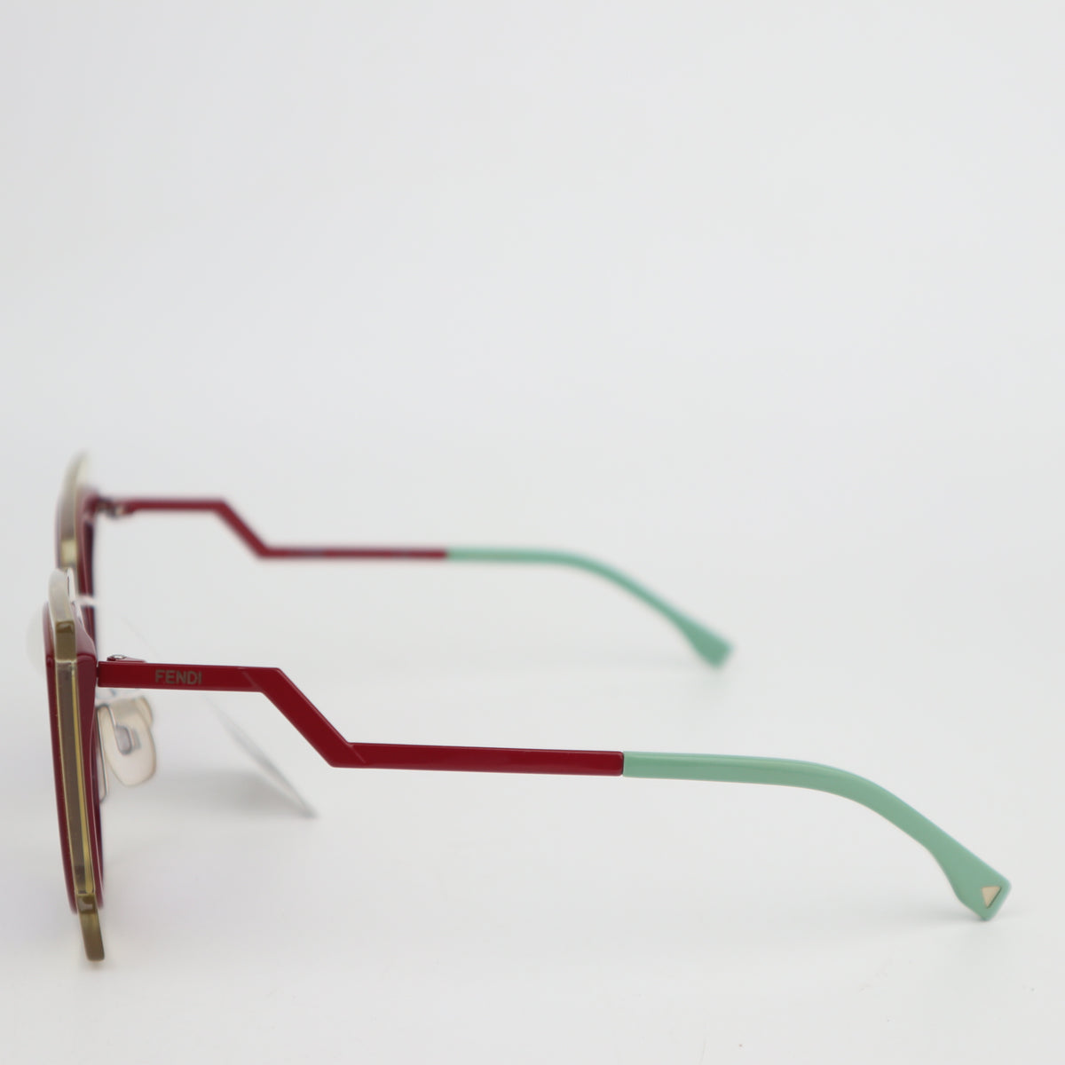 C2715 Fendi Sunglasses Sunglasses Red | Pre-Owned Very Good Red Acetate / Metal