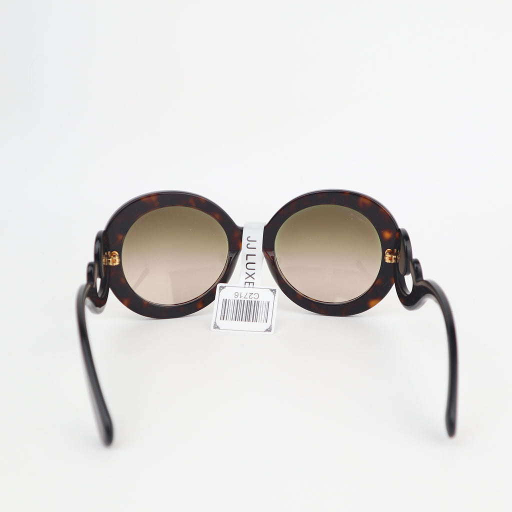 C2716 Prada Sunglasses Minimal Baroque Sunglasses | Pre-Owned Very Good Acetate / Metal
