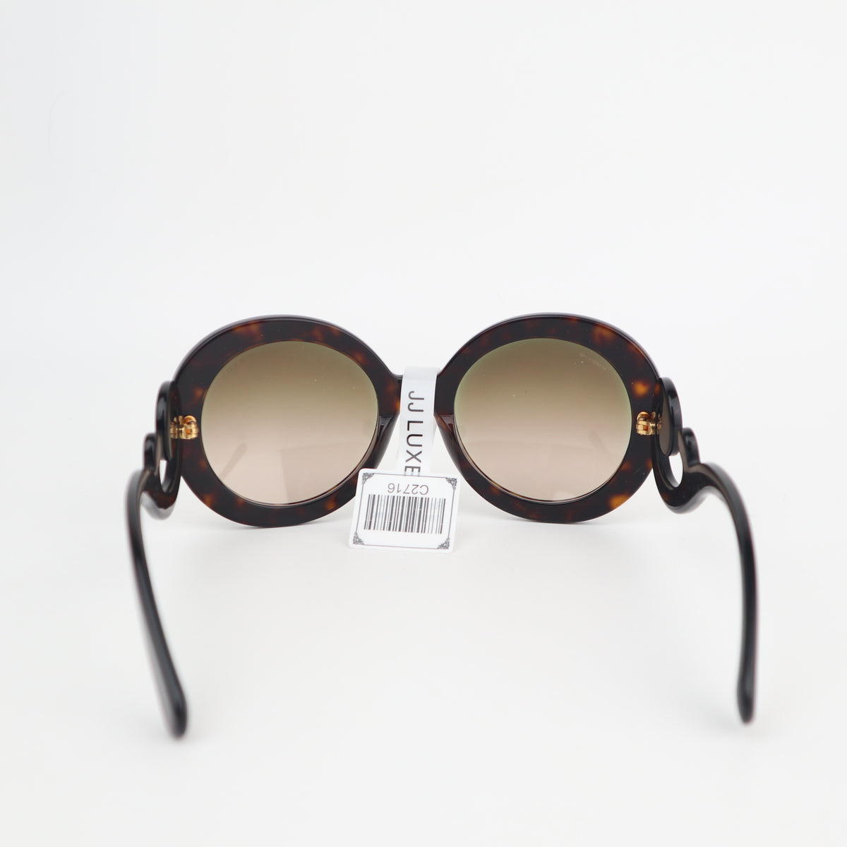 C2716 Prada Sunglasses Minimal Baroque Sunglasses | Pre-Owned Very Good Acetate / Metal