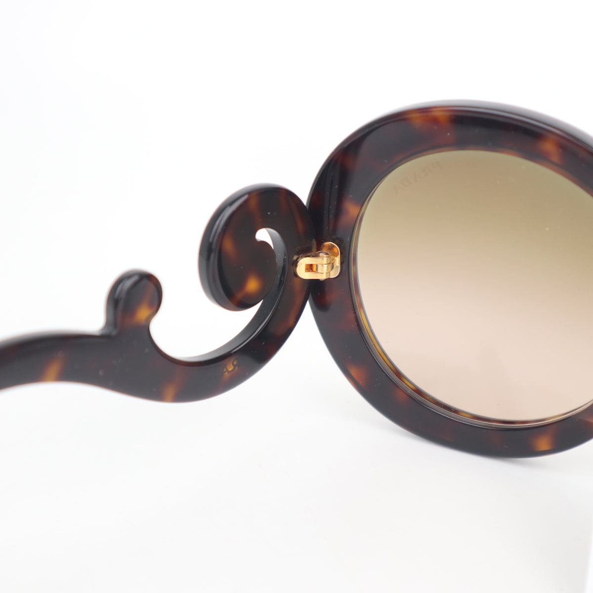 C2716 Prada Sunglasses Minimal Baroque Sunglasses | Pre-Owned Very Good Acetate / Metal