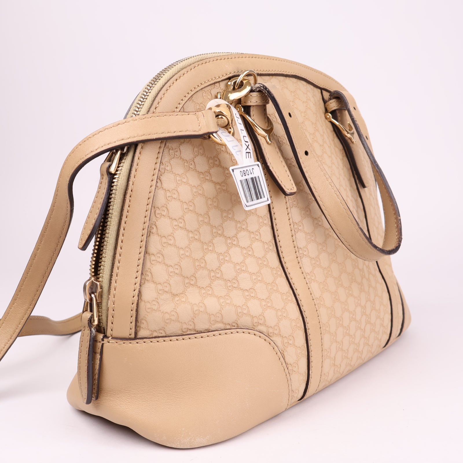 J1080 Gucci Small Microguccissima Nice Dome- Pre Owned