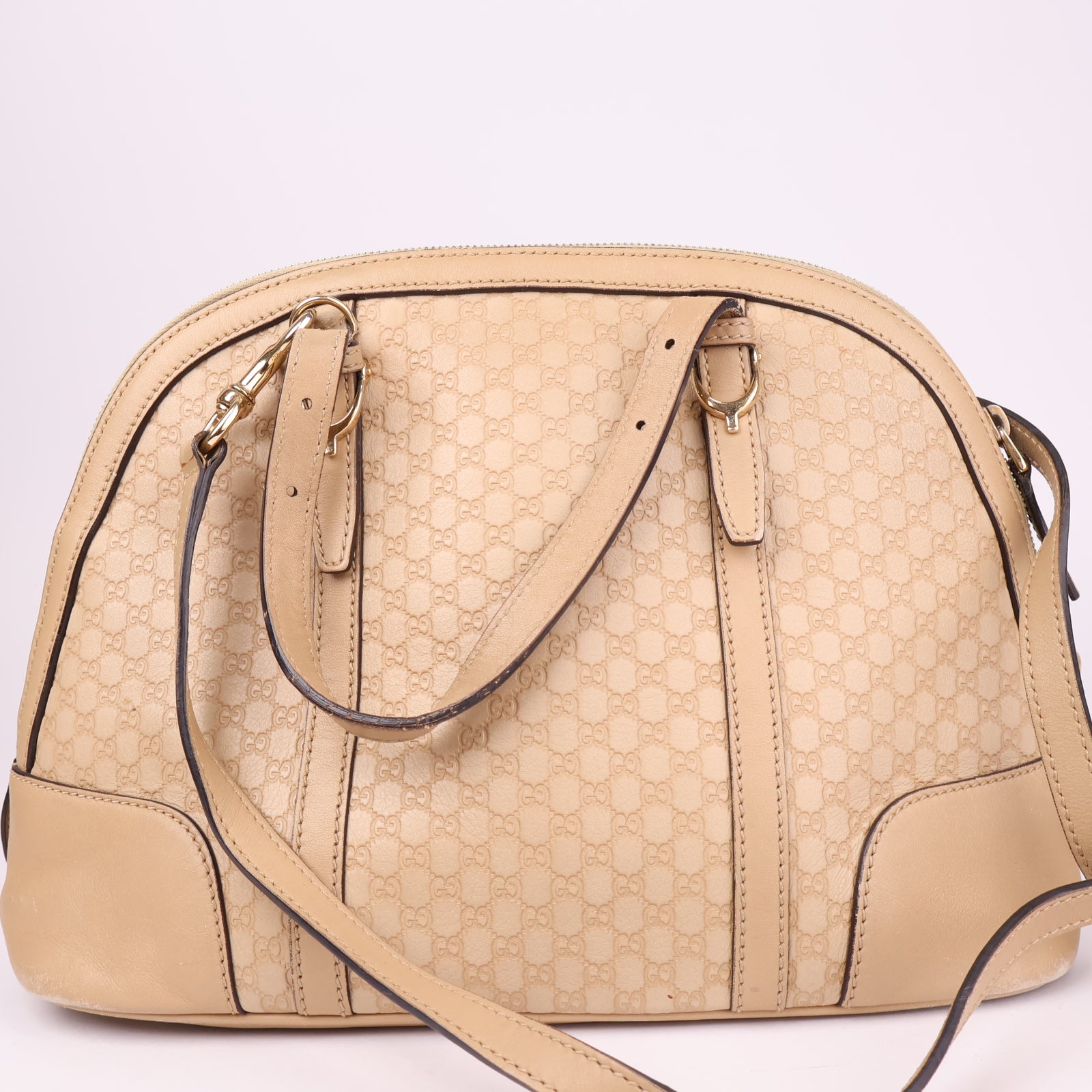 J1080 Gucci Small Microguccissima Nice Dome- Pre Owned