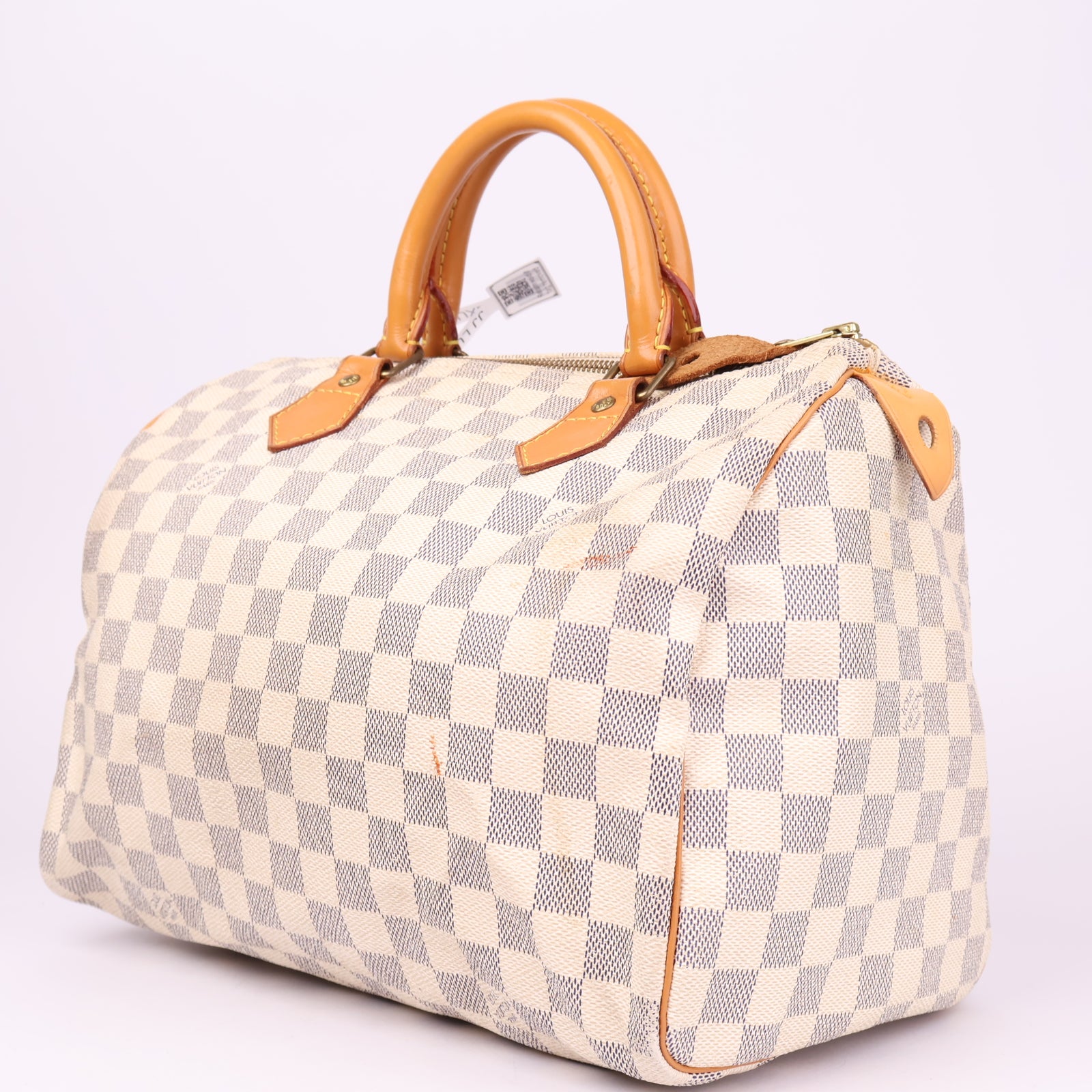 J1001 Louis Vuitton Speedy 30 in Damier Azur- Pre Owned