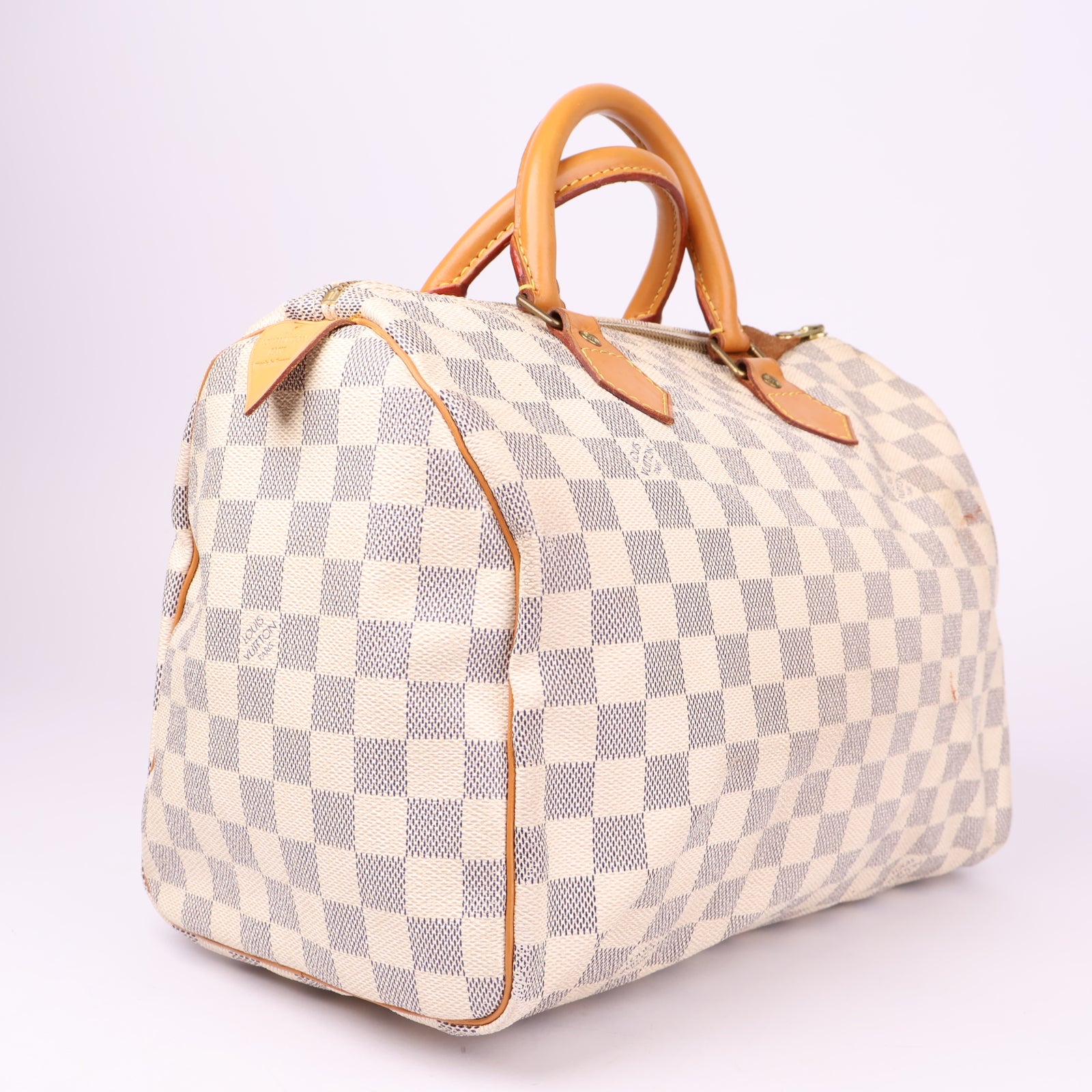 J1001 Louis Vuitton Speedy 30 in Damier Azur- Pre Owned