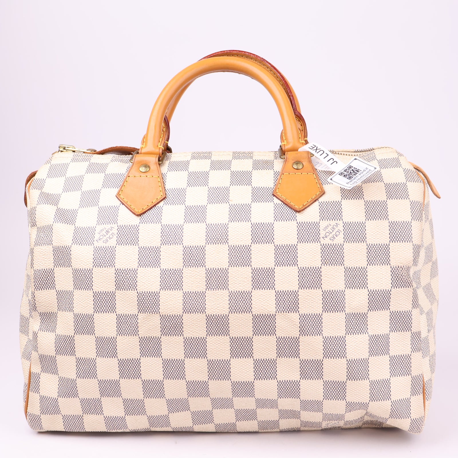 J1001 Louis Vuitton Speedy 30 in Damier Azur- Pre Owned